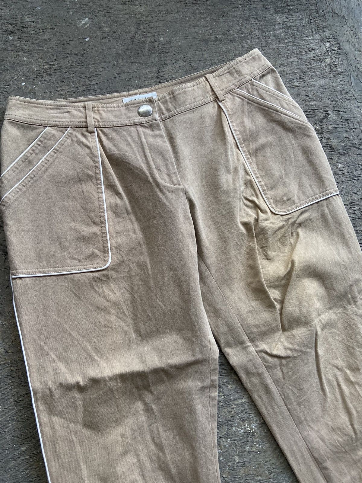 Celine 2000s Celine - Fatigue Double Pocket Pants Size 33" - 2 Thumbnail