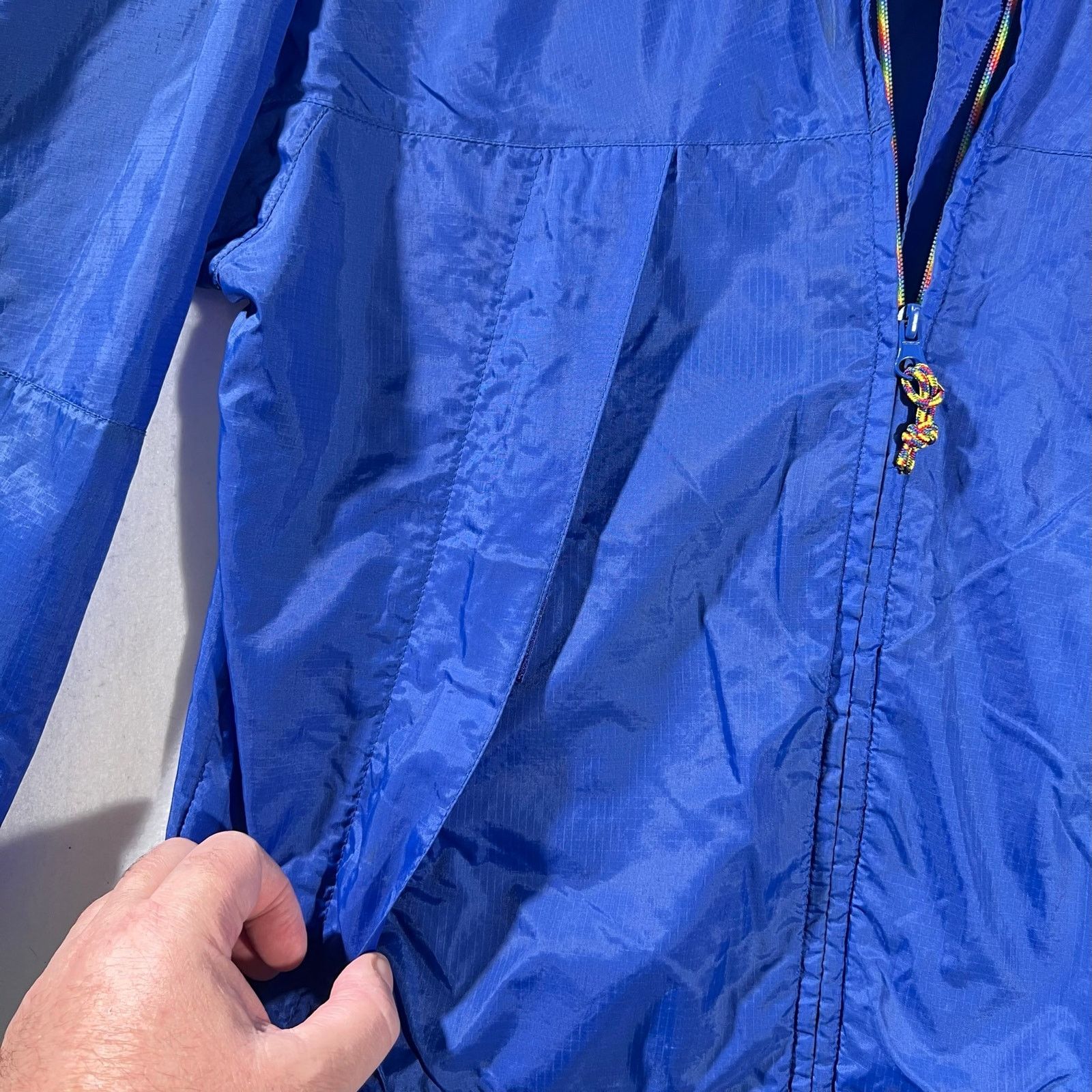 Other Head Nylon Wind Shell Hooded Full Zip Adjustable Cuffs Waist Size US XL / EU 56 / 4 - 9 Thumbnail
