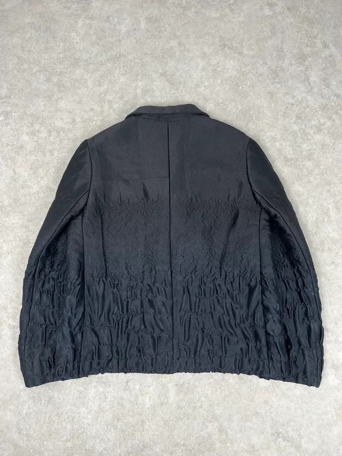Prada FW2007 Prada Black Plissed Blazer Jacket Size M / US 6-8 / IT 42-44 - 7 Thumbnail