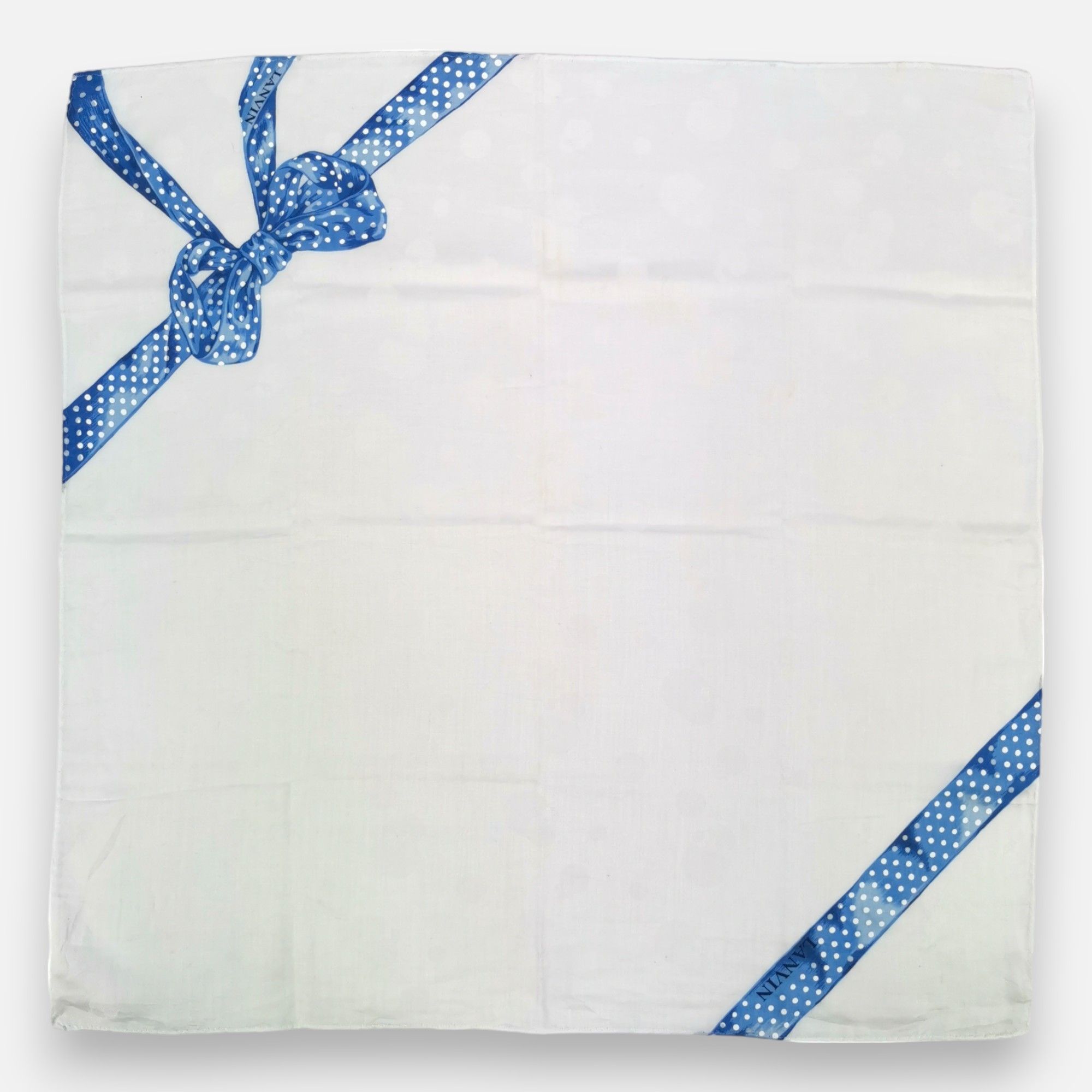 Lanvin Vintage Lanvin Handkerchief Neckerchief Bandana Size ONE SIZE - 3 Thumbnail