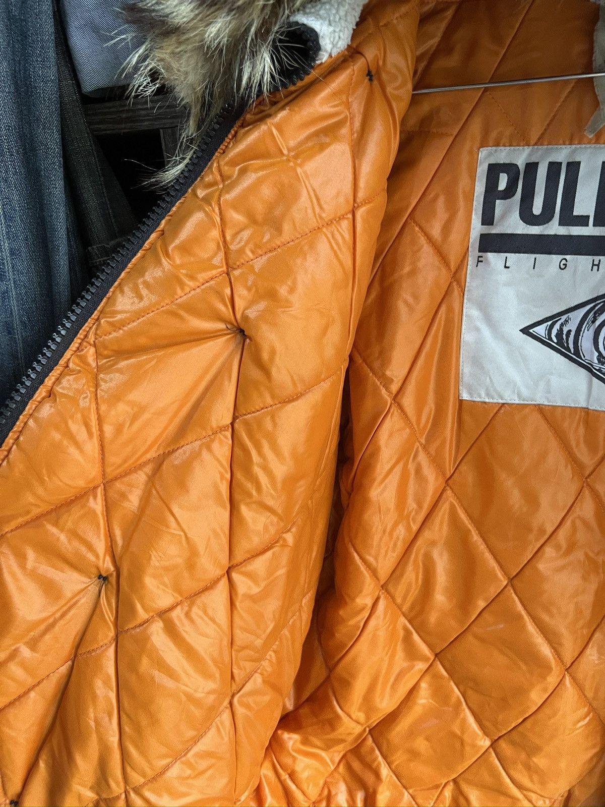 Other 🔥Vintage Pulloveria Flight Jacket With Hoodie Size US L / EU 52-54 / 3 - 18 Thumbnail