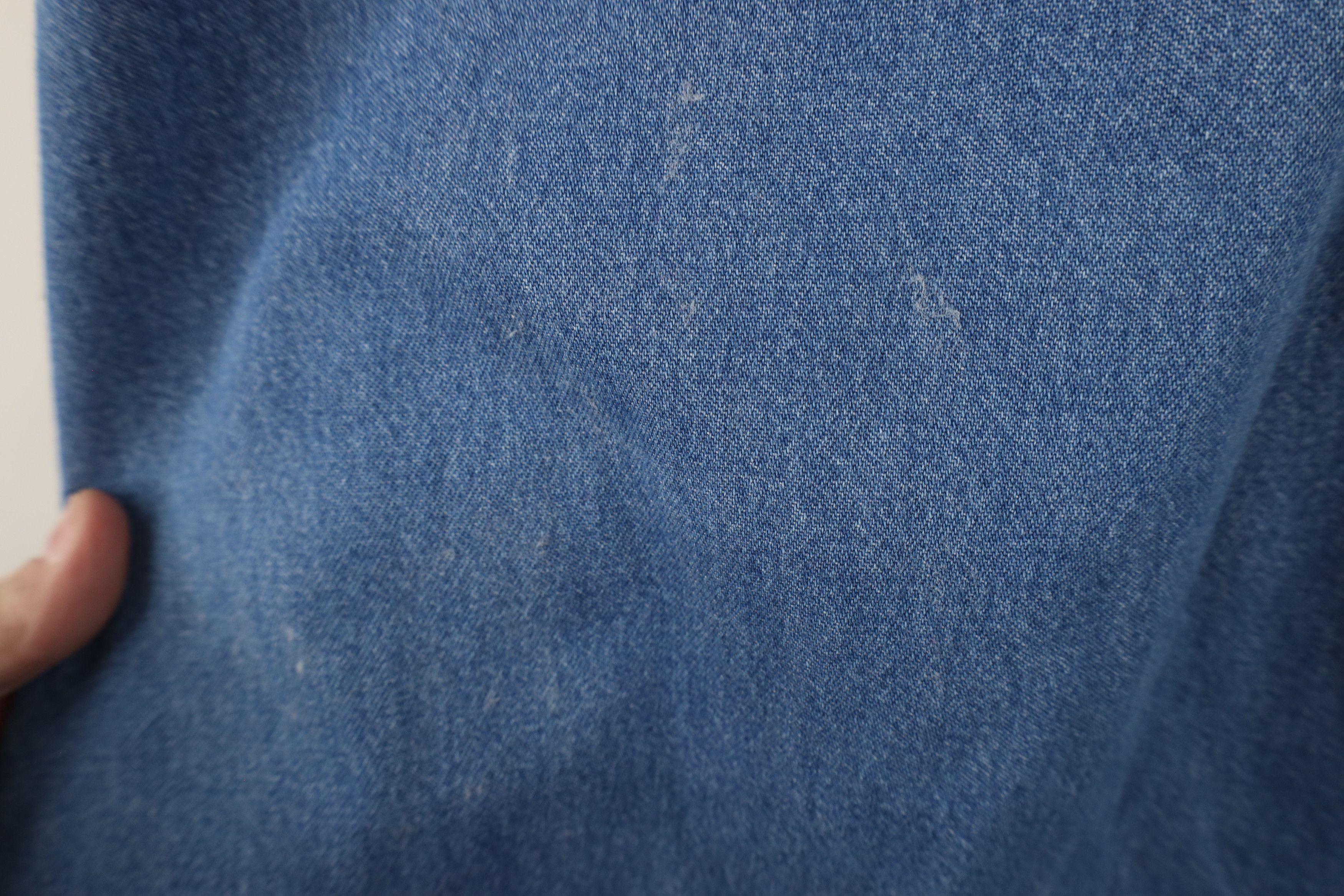 Dickies × Vintage Vintage Dickies Short Sleeve Denim Jean Button Down Shirt Size US XXL / EU 58 / 5 - 8 Thumbnail