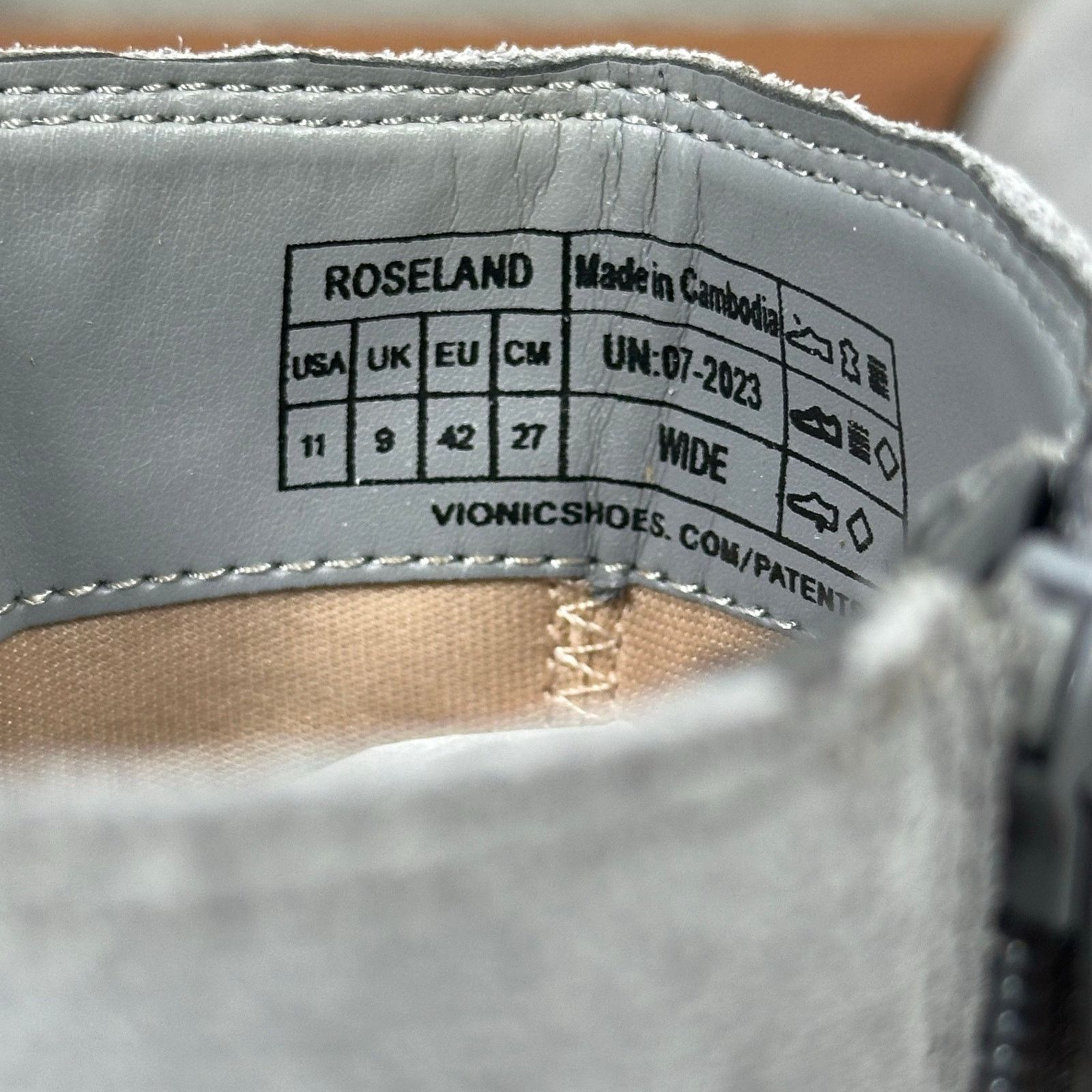 Vionic Vionic Roseland Water-Repellent Suede Ankle Boots Size 11W Size US 11 / IT 41 - 6 Thumbnail