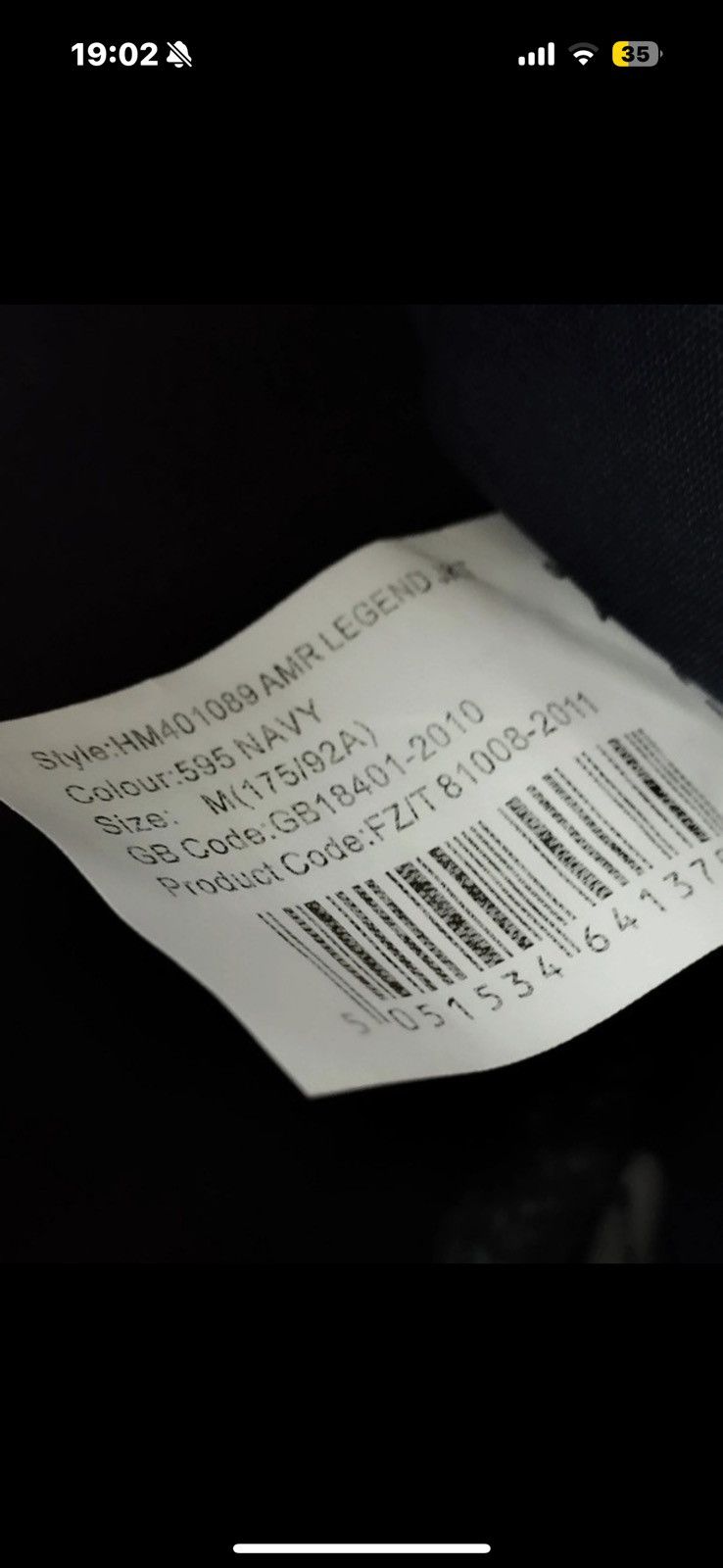 Hackett Hackett London Aston Martin AMR Legend Jacket size M Size US M / EU 48-50 / 2 - 14 Thumbnail