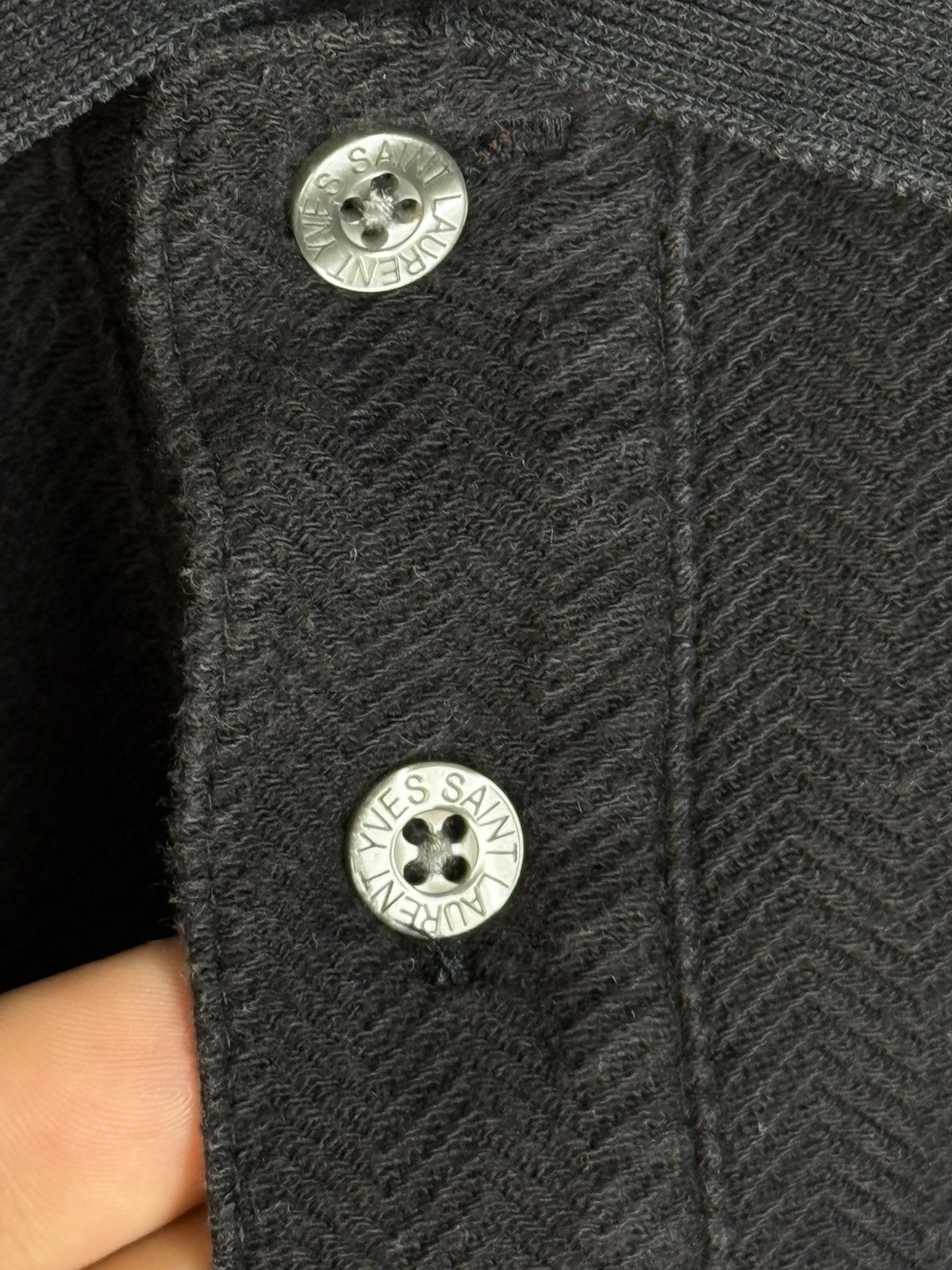 Yves Saint Laurent Black YSL Polo Shirt Yves Saint Laurent Tee YSL Shirt Size US M / EU 48-50 / 2 - 5 Thumbnail