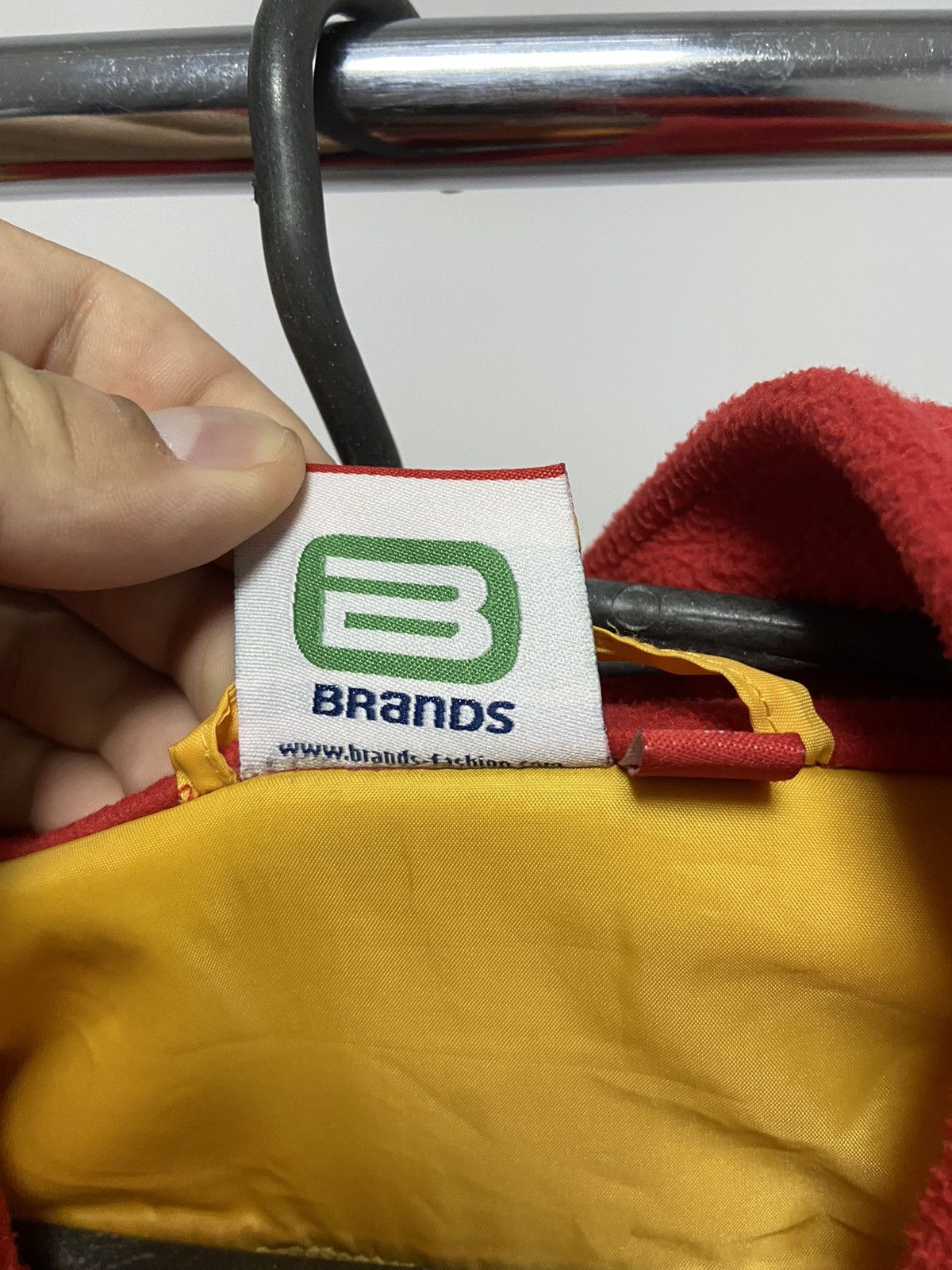 Ferrari × Vintage Ferrari reflective stripe Racing Fleece Jacket Big Logo Size US M / EU 48-50 / 2 - 8 Thumbnail