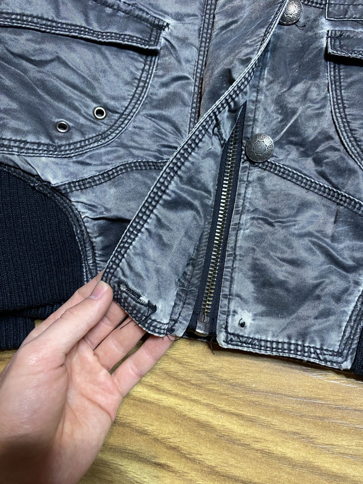 Japanese Brand Jacket Alaska Faux Fur Jacket Fishbone Japanese Style Size US XS / EU 42 / 0 - 6 Thumbnail