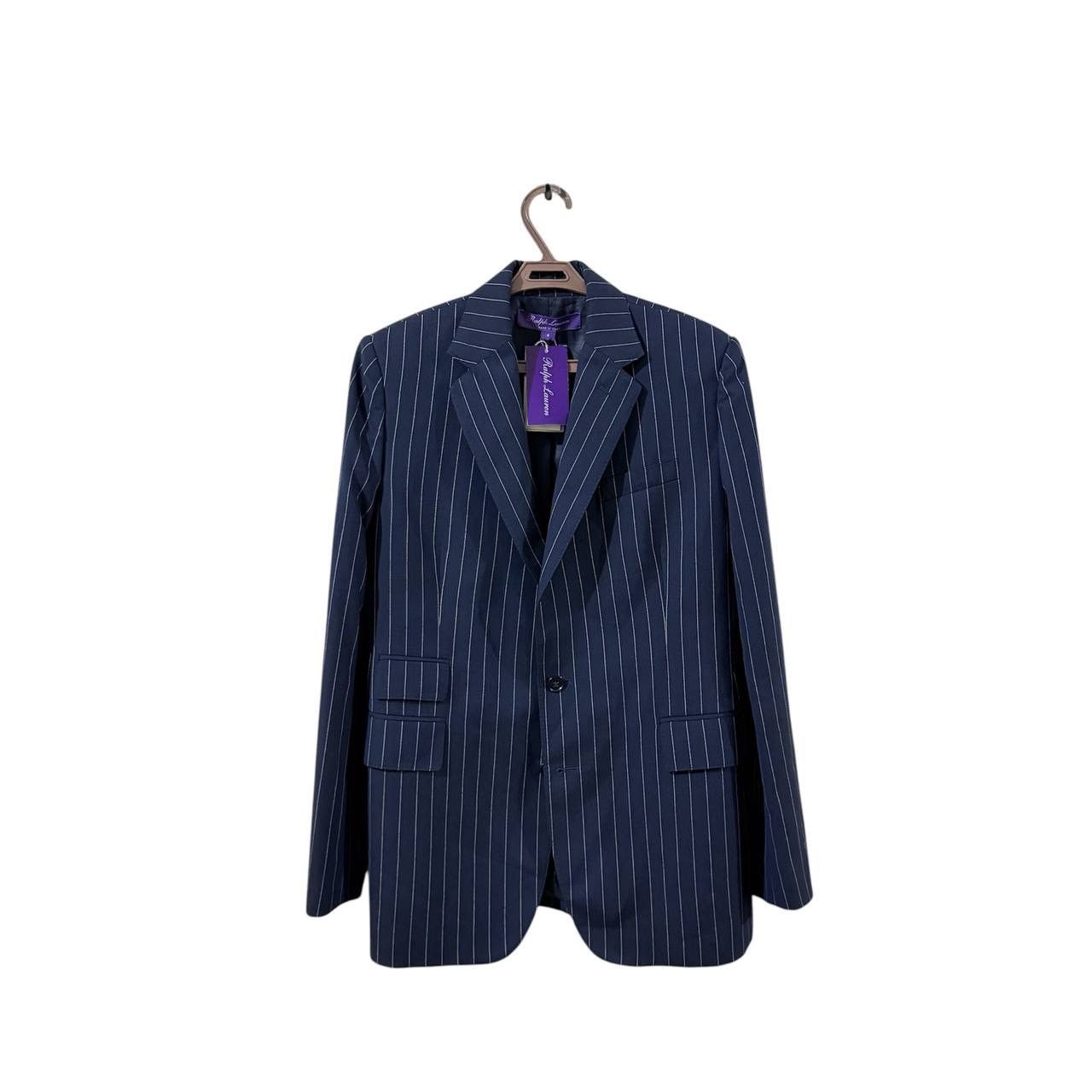 Polo Ralph Lauren × Ralph Lauren × Ralph Lauren Purple Label RALPH LAUREN PURPLE LABEL Womens striped blazer Size XS / US 0-2 / IT 36-38 - 1 Thumbnail