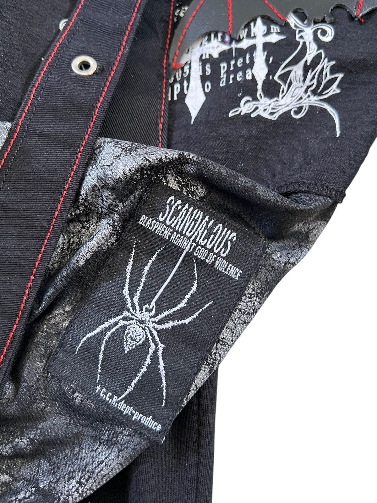 Mari's Rock Maris Rock Scandalous Seditionaries Bondage Pants Size US 34 / EU 50 - 8 Thumbnail