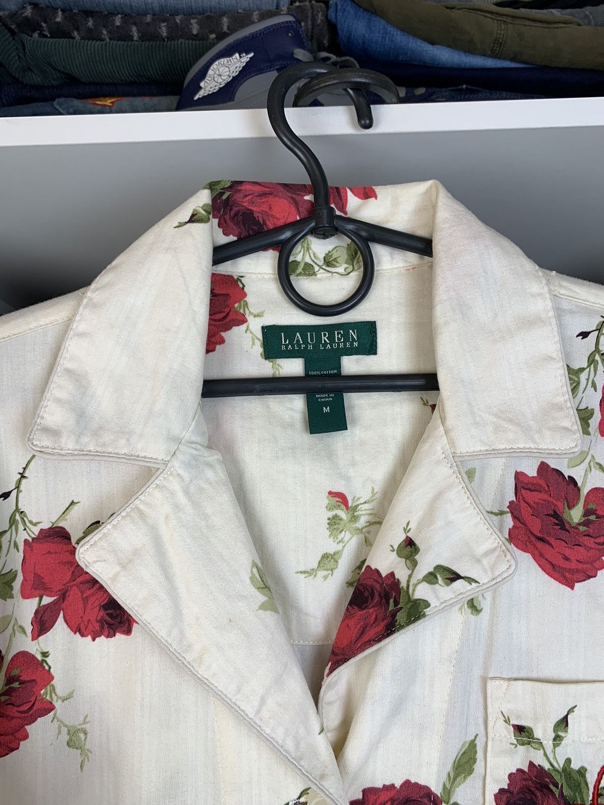 Ralph Lauren Ralph Lauren Women's Floral Lightweight Button-Up Blazer Size M / US 6-8 / IT 42-44 - 3 Thumbnail
