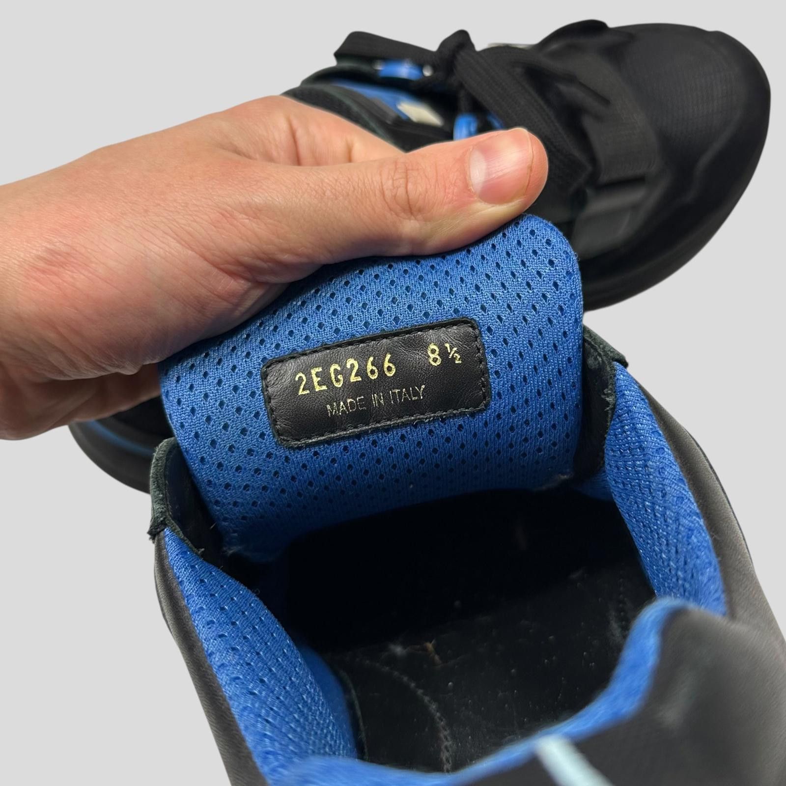 Prada Prada 2018 Mechano Rubber + Leather Logo Trainers - UK8.5/9 Size US 9.5 / EU 42-43 - 11 Thumbnail