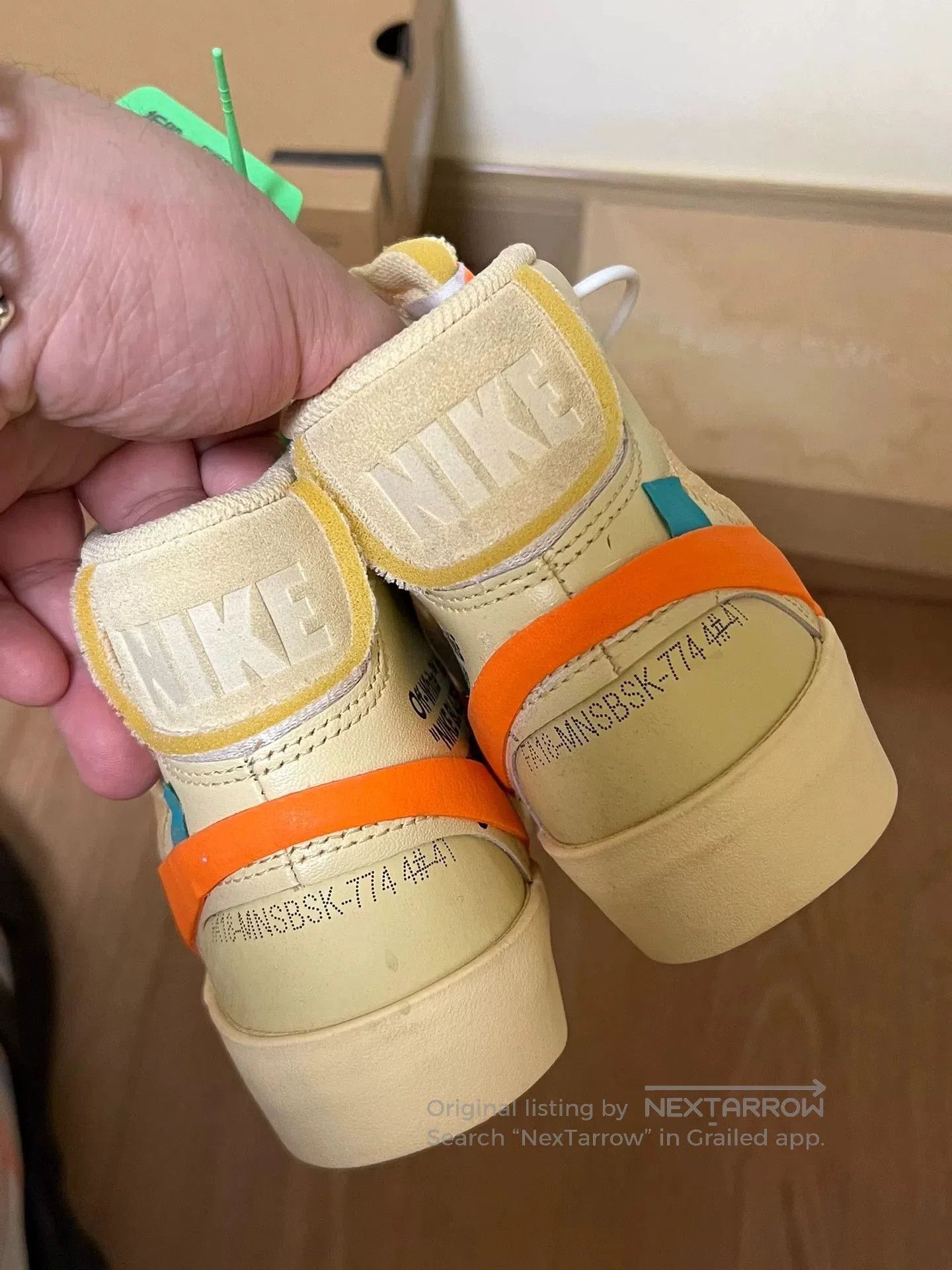 Off-White OFF-WHITE x Nike Blazer "All Hallows Eve". Size US 5 / EU 37 - 3 Thumbnail