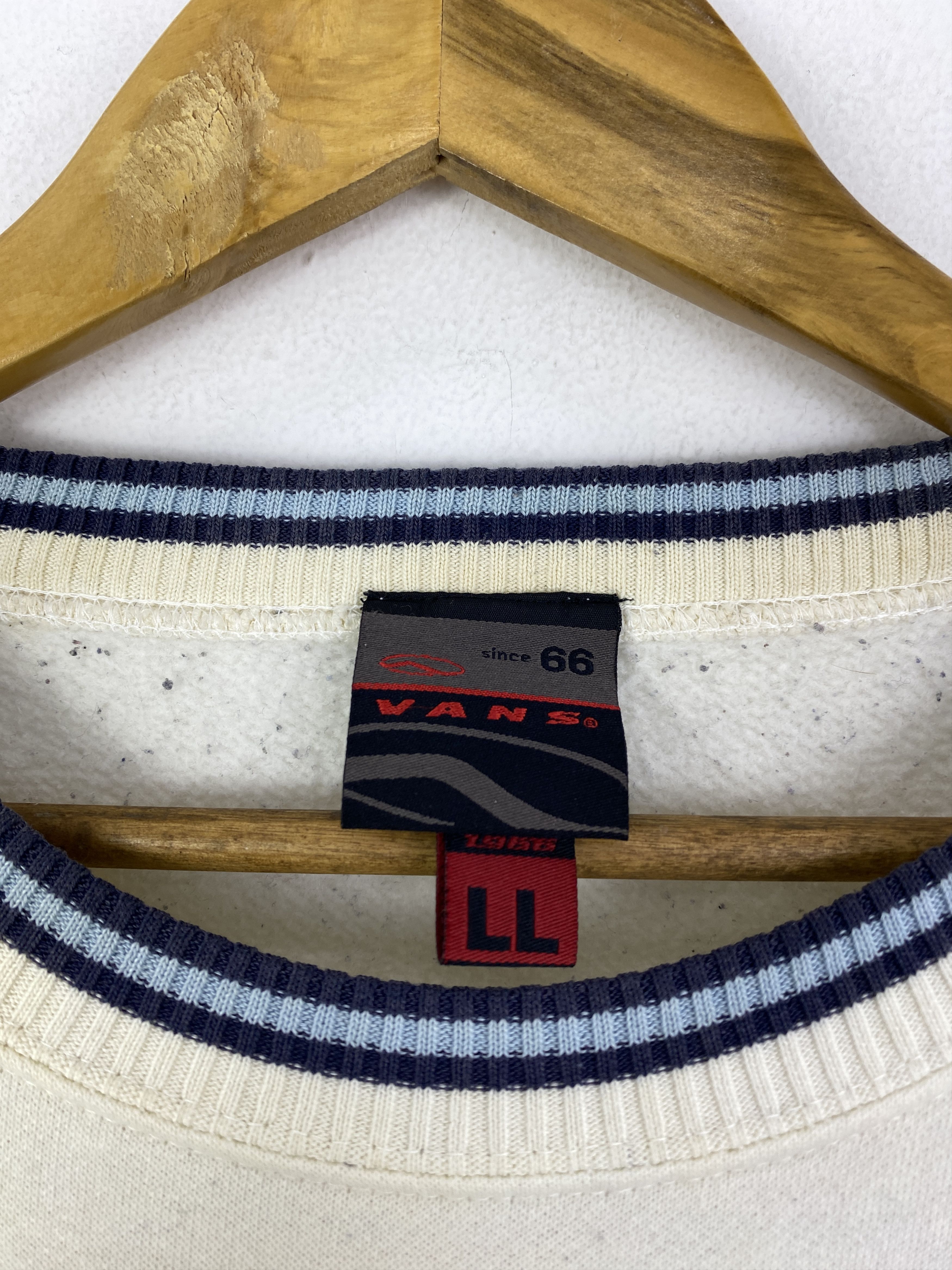 Vans Vintage Vans Pullover Crewneck Sweatshirt SH0155 Size US XL / EU 56 / 4 - 5 Thumbnail