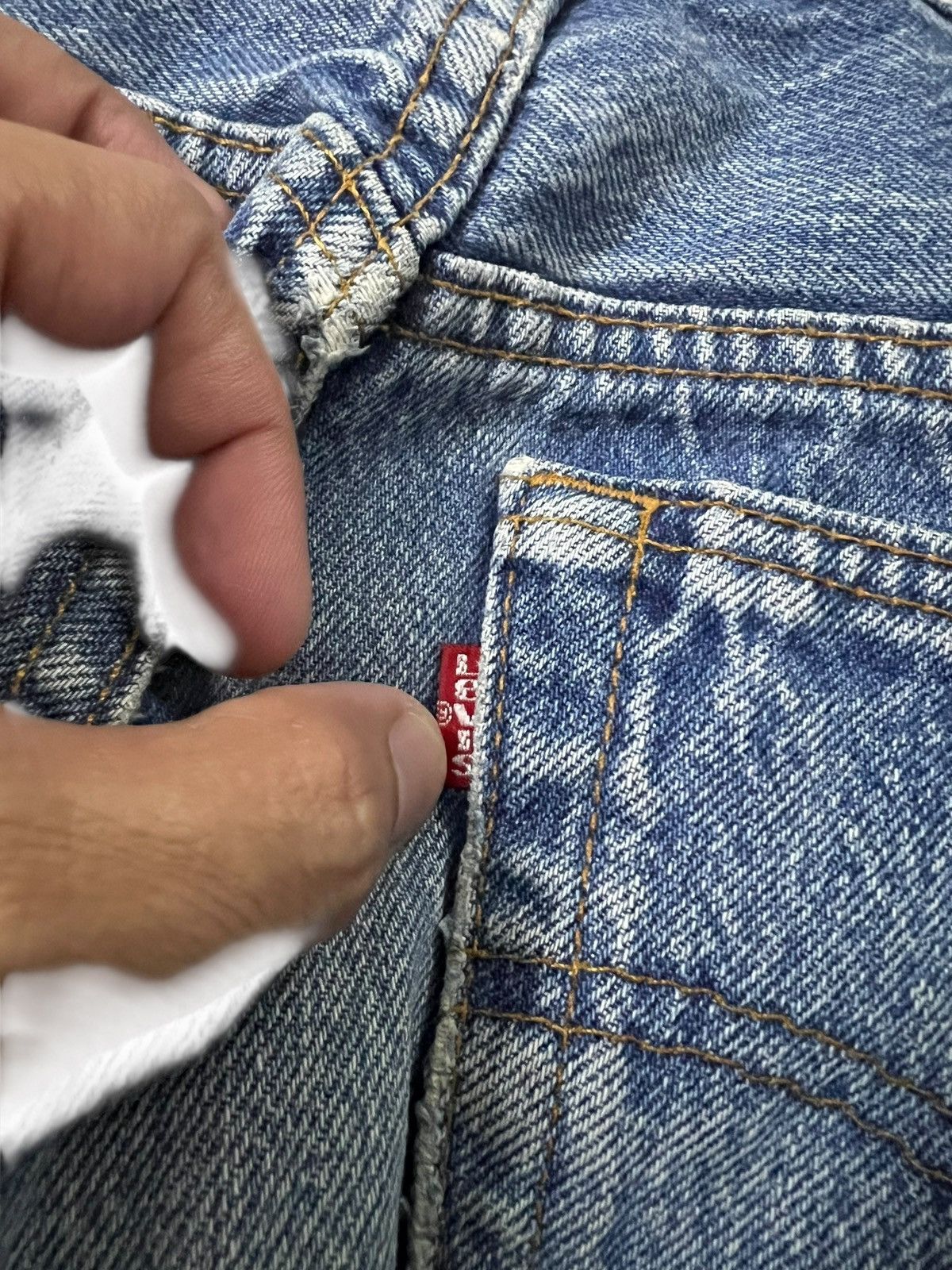 Levi's 80’s Levi’s 501xx Distress Faded Jean Size US 27 - 14 Thumbnail