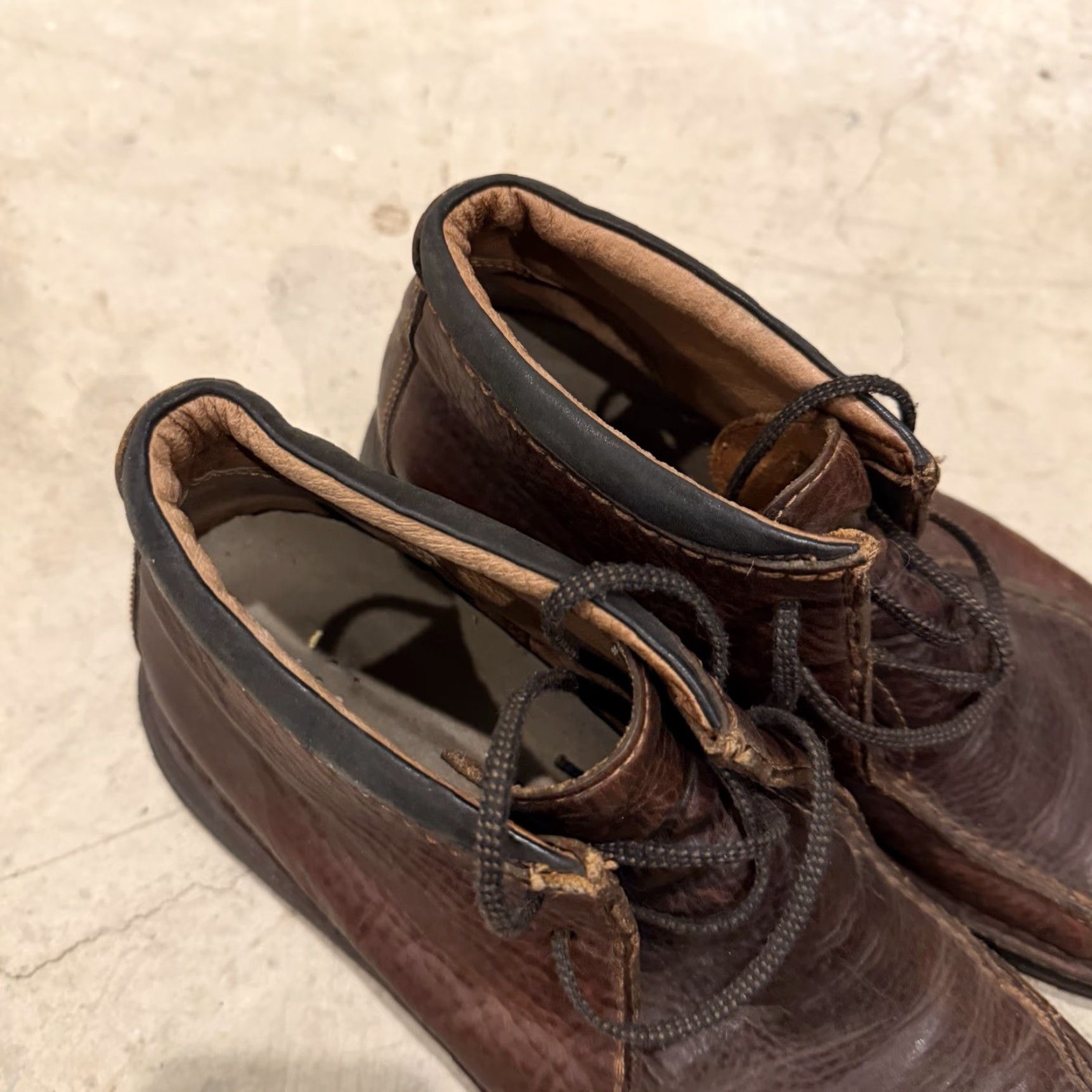 Clarks Clarks Active Air Boot Mens 11.5M Chukka Ankle Leather Brown Mid Toe Shoes Size US 12 / EU 45 - 3 Thumbnail