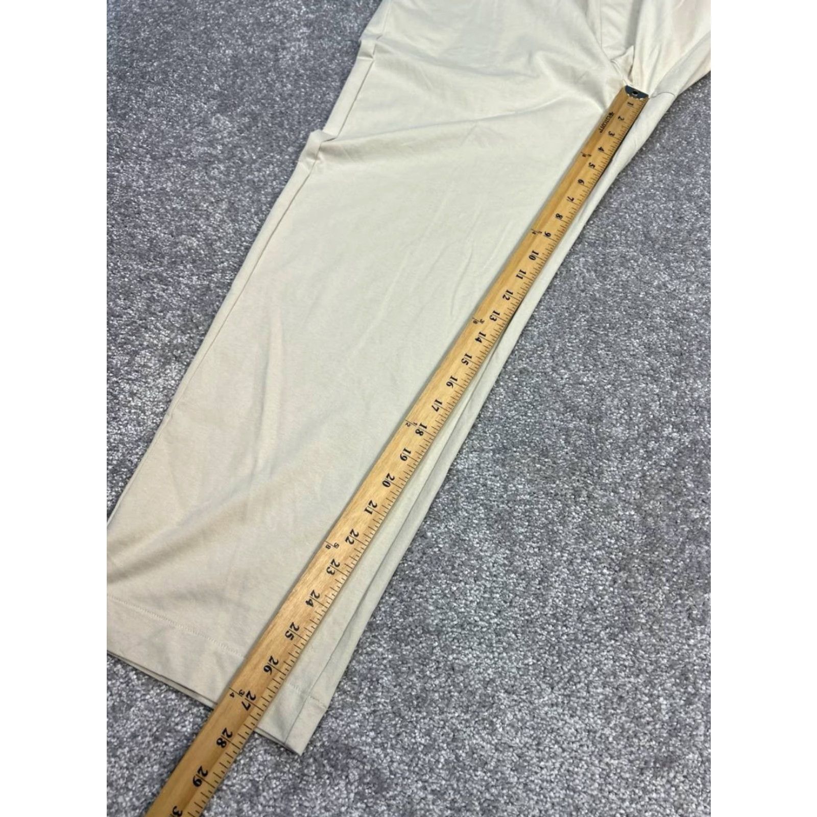 Uniqlo Uniqlo Beis Beige High Rise Drawstring Pants Womens S Regular Size S / US 4 / IT 40 - 2 Thumbnail