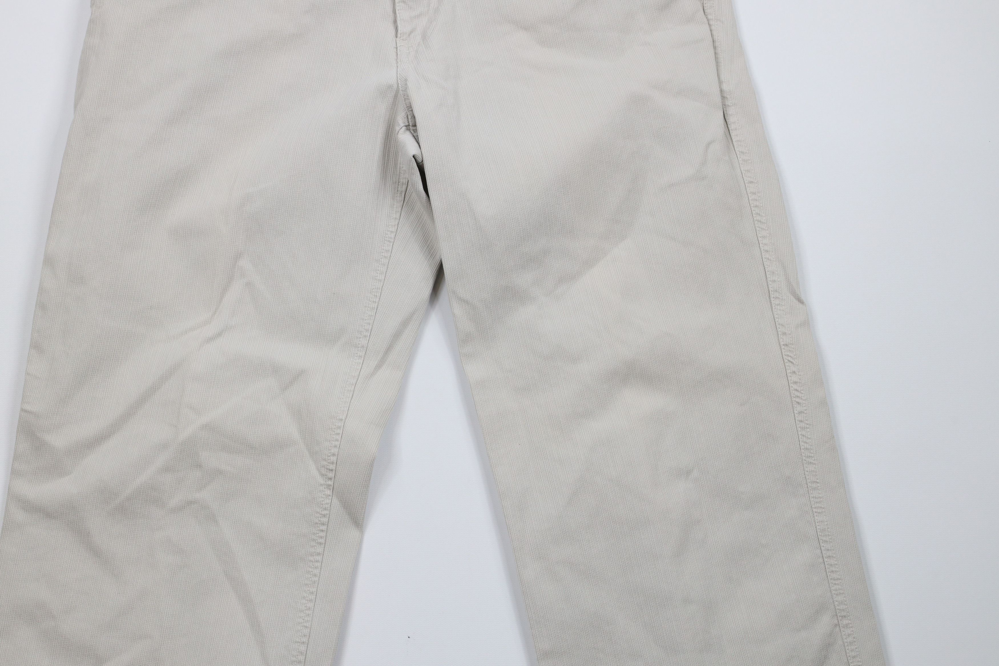 Gap × Vintage Vintage Gap Loose Fit Wide Leg Striped Chino Pants Beige Size US 32 / EU 48 - 3 Thumbnail