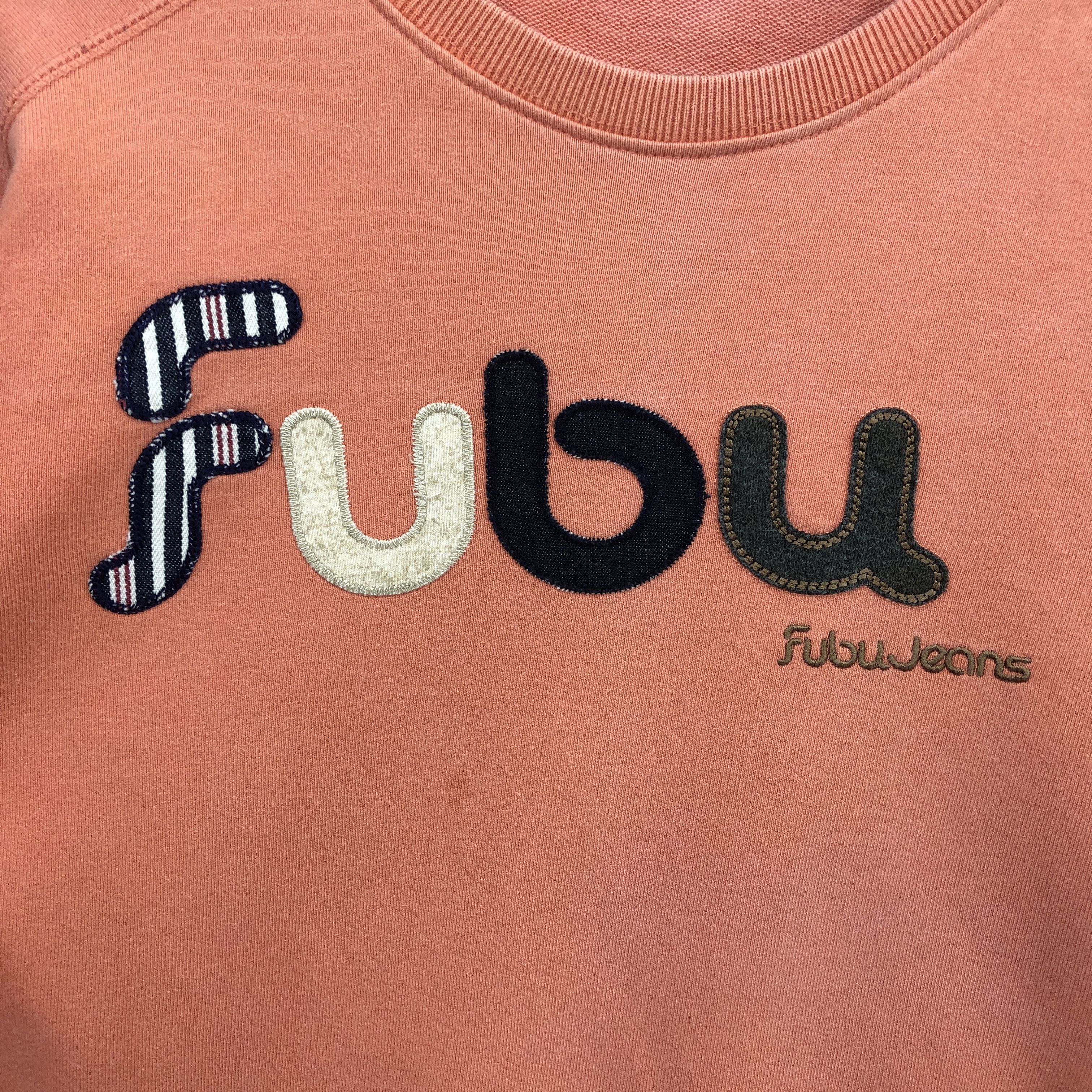 Fubu × Vintage Vintage Fubu Jeans Sweater Skate Baggy Sweatshirt Jumper Size S / US 4 / IT 40 - 5 Thumbnail