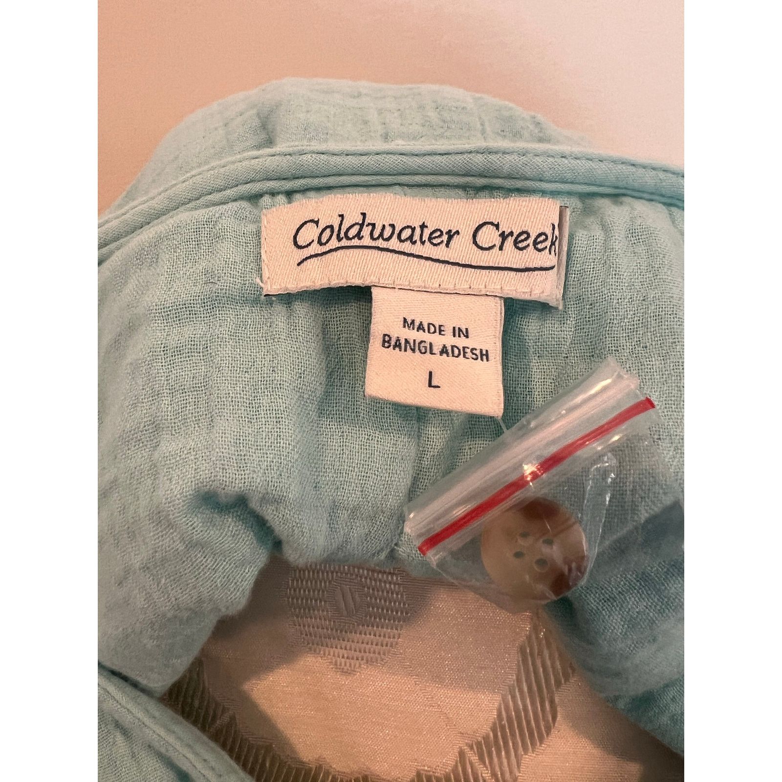 Coldwater Creek Coldwater Creek 3/4 Sleeve Layered Blouse Large Size L / US 10 / IT 46 - 6 Thumbnail