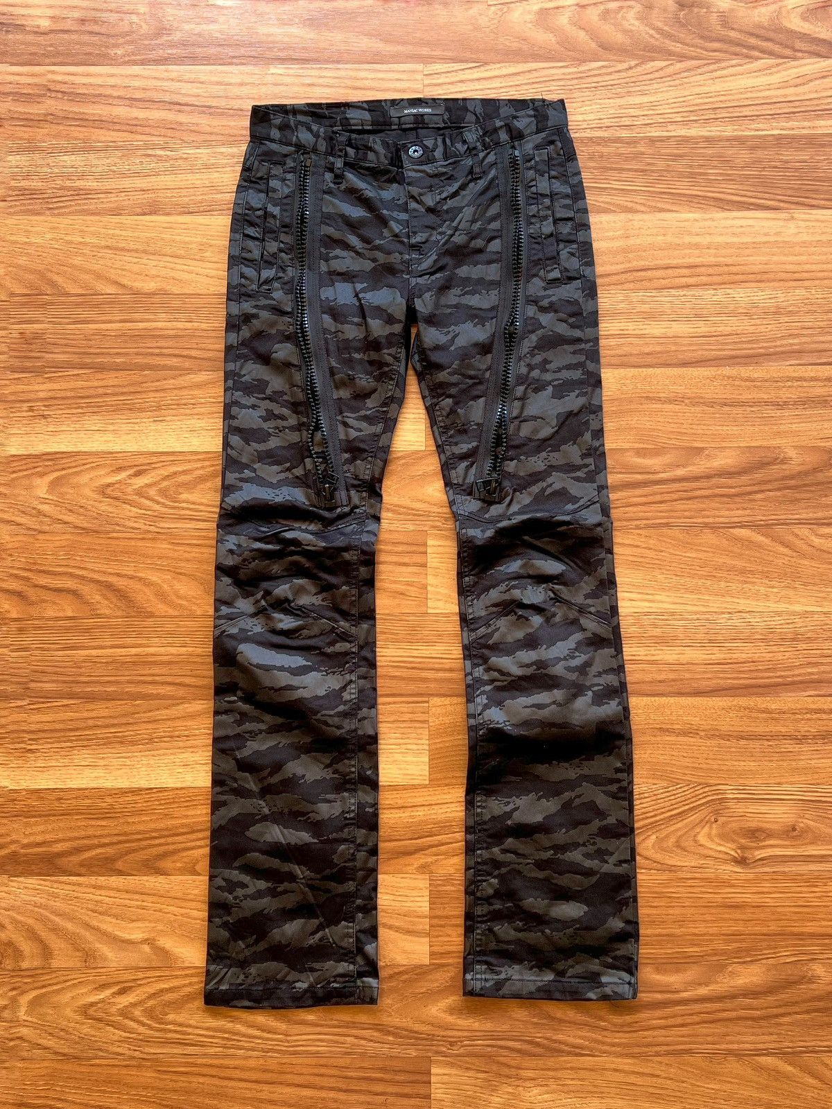 If Six Was Nine if six was nine maniacworks camo y2k pants Size 30" / US 8 / IT 44 - 1 Thumbnail
