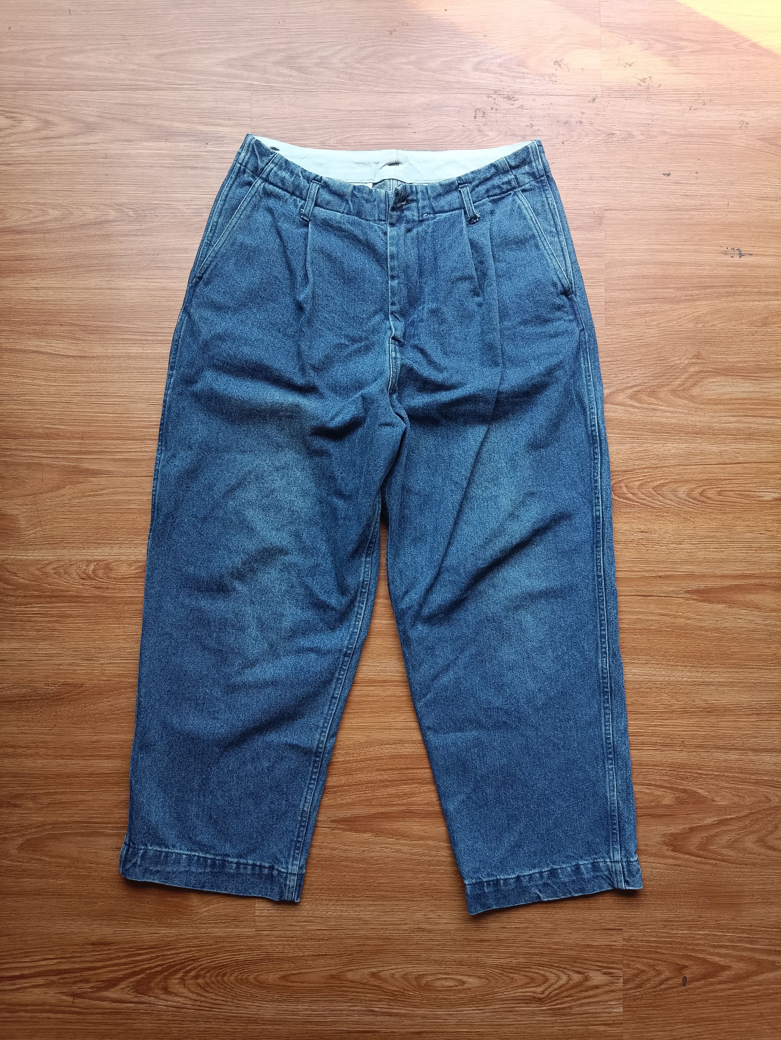 Aspesi A blue garments apesi baggy pants Size US 32 / EU 48 - 1 Thumbnail