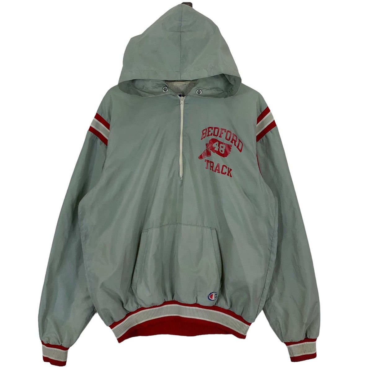 Champion × Vintage VINTAGE CHAMPION BEDFORD TRACK LIGHT ZIPPER HOODIE JACKET Size US L / EU 52-54 / 3 - 1 Thumbnail
