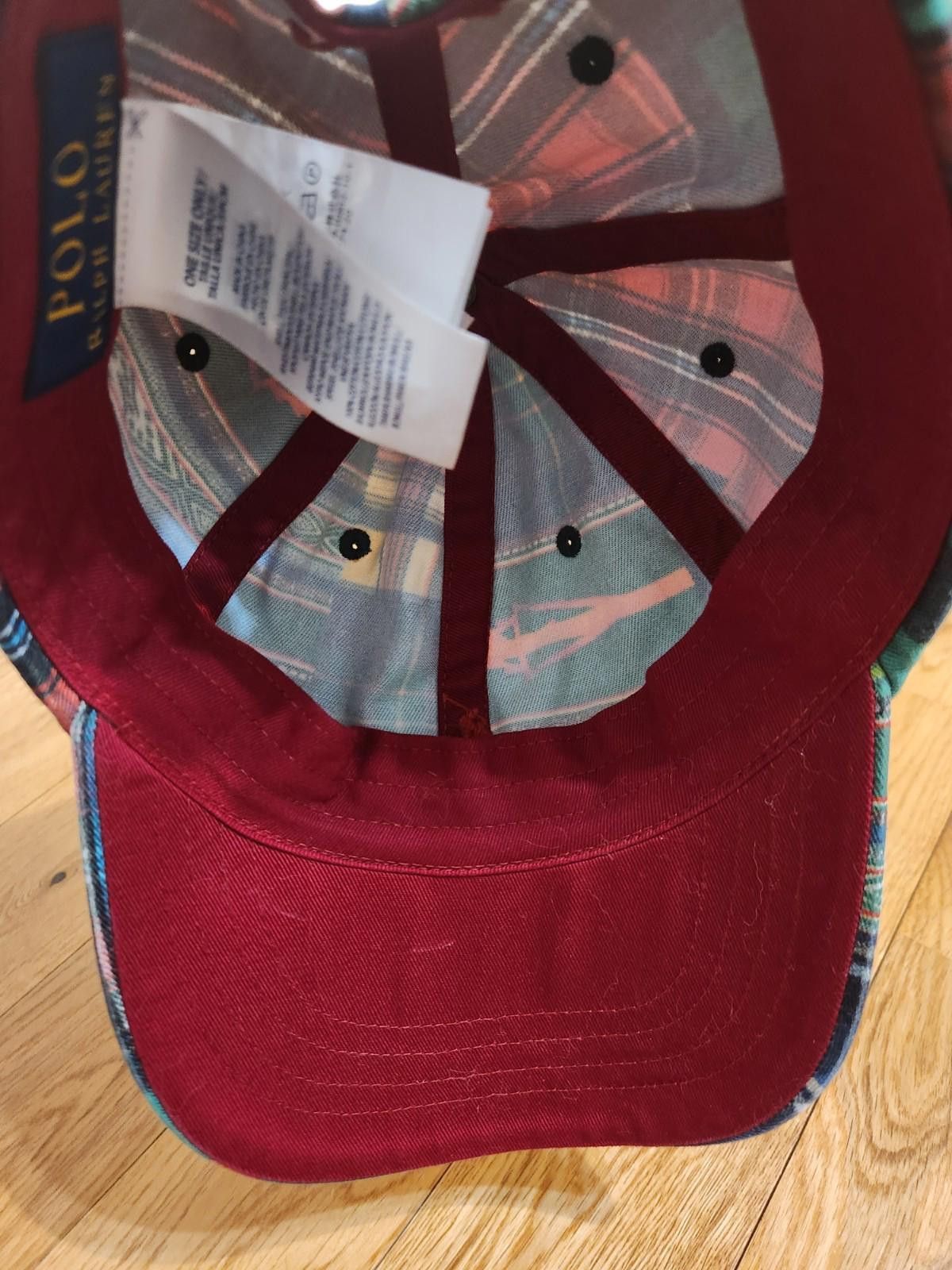 Polo Ralph Lauren Polo Ralph Lauren Plaid Patchwork Camo/ Plaid Cap Size ONE SIZE - 5 Thumbnail