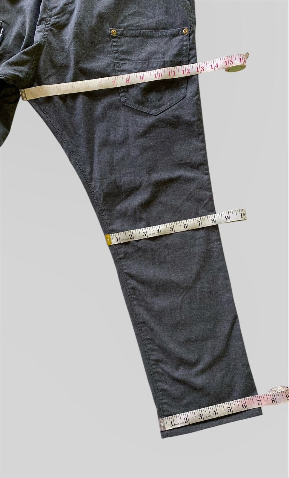 Issey Miyake Vintage Mercibeaucoup Drop Crotch Reverse Pants Size US 30 / EU 46 - 9 Thumbnail