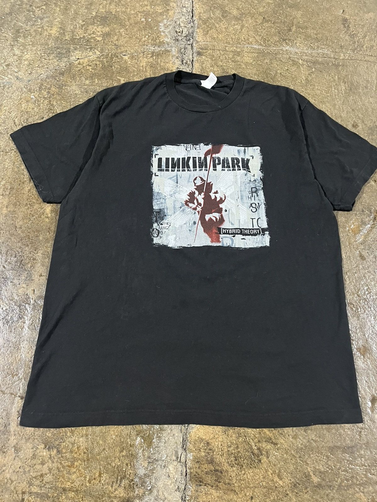 Band Tees × Vintage CRAZY VINTAGE LINKIN PARK Y2K HYBRID THEORY RARE BAND TEE Size US XL / EU 56 / 4 - 2 Thumbnail