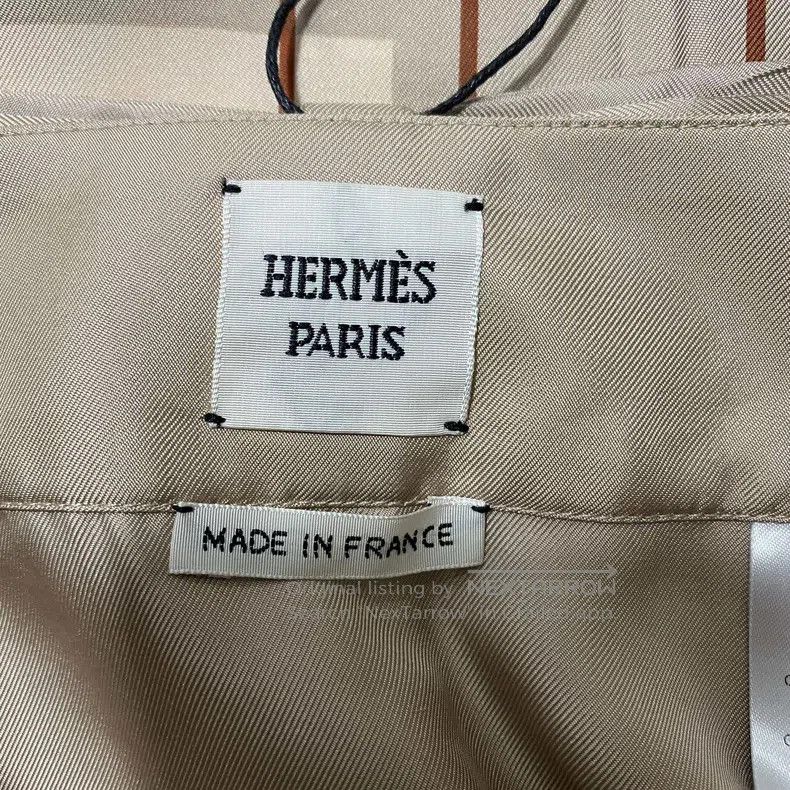 Hermes Hermes Patterned silk skirt Size 24" / US 00 / IT 34 - 6 Thumbnail