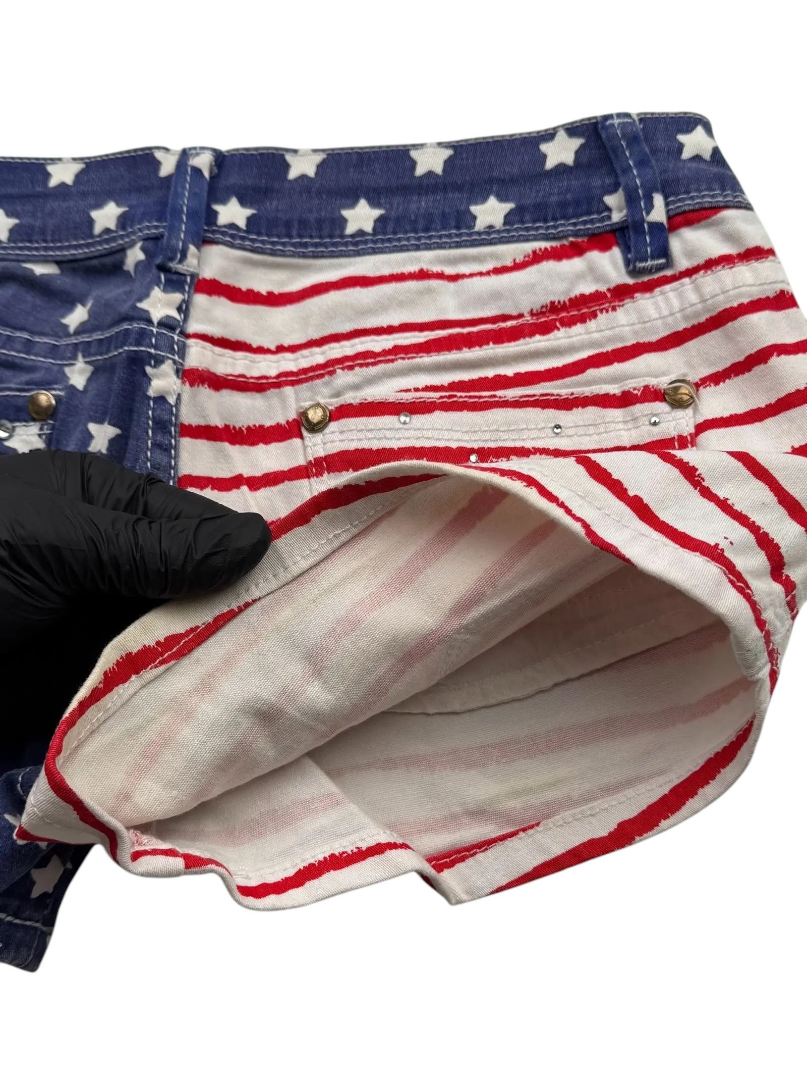 Other Vintage Mini Shorts M80D15(E87)(V83) Size 28" / US 6 / IT 42 - 10 Thumbnail