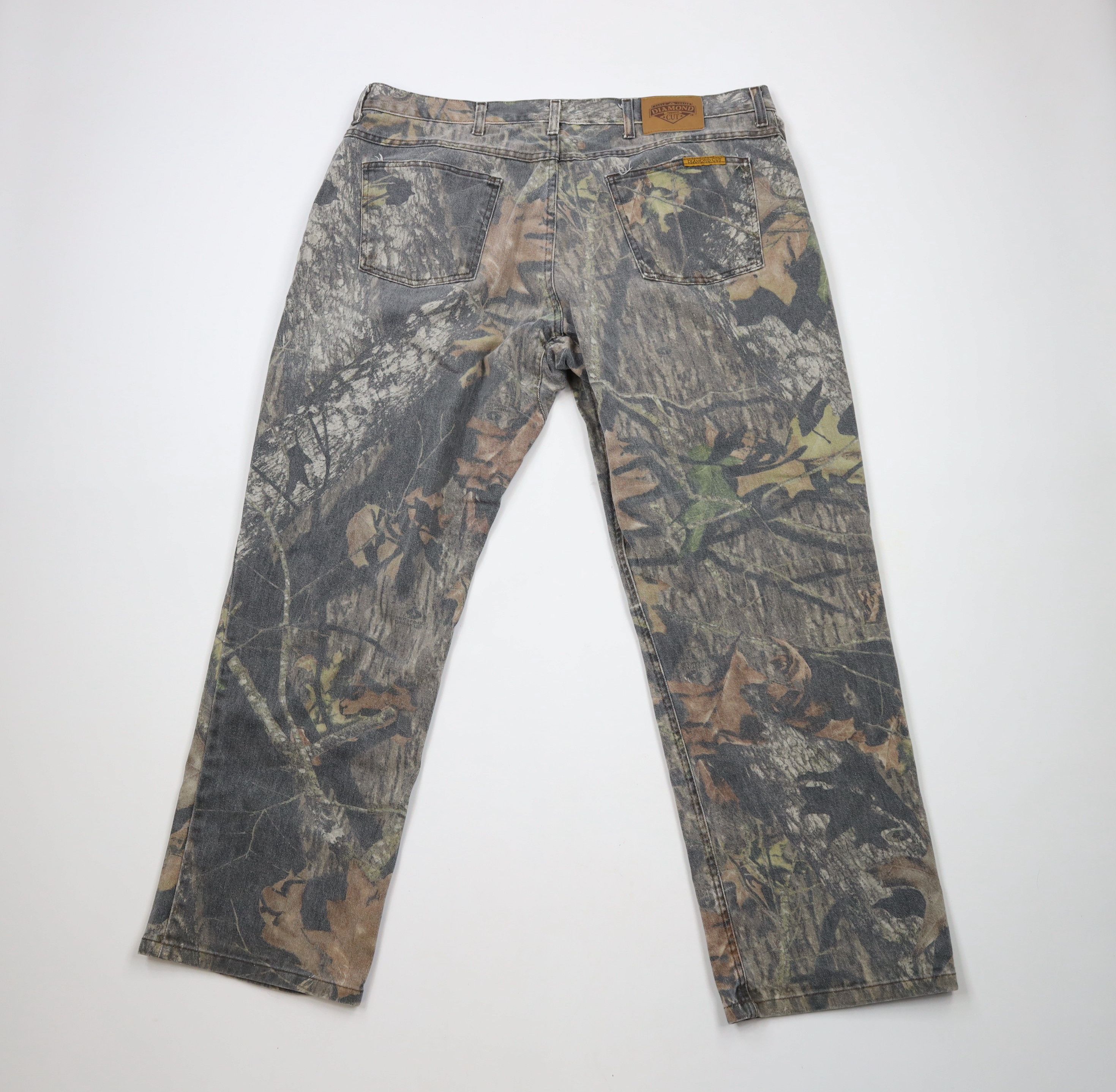 Vintage Vintage 90s Streetwear Camouflage Wide Leg Denim Jeans Size US 42 / EU 58 - 8 Thumbnail
