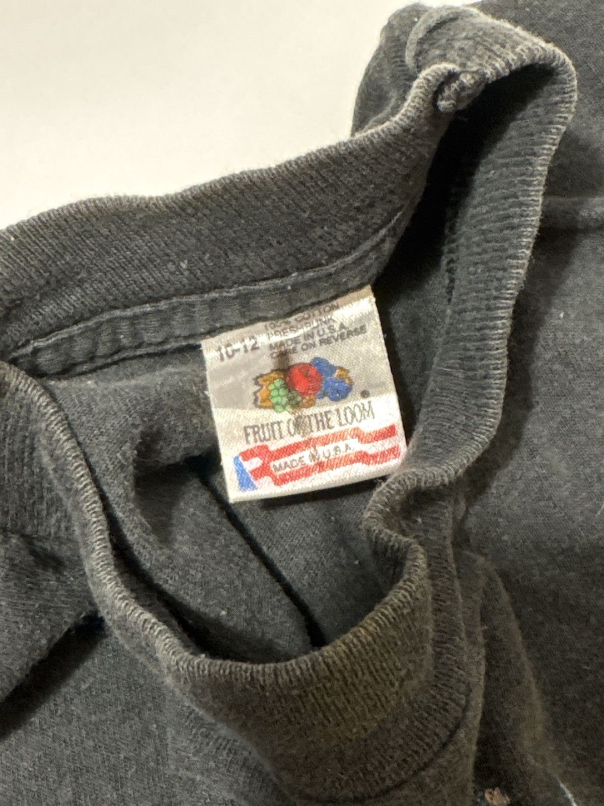 Fruit Of The Loom Vintage Y2K Women’s graphic fee Slim fit 90’s Size S / US 4 / IT 40 - 3 Thumbnail