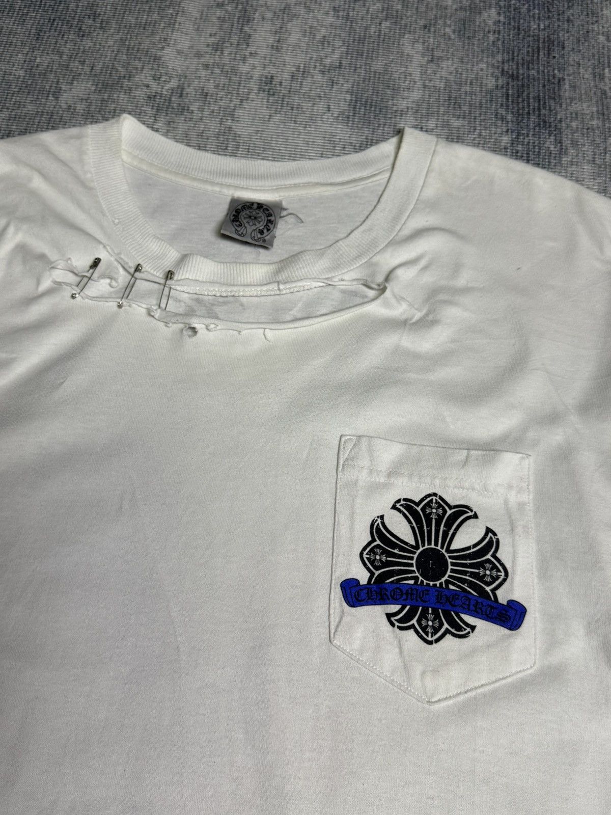 Chrome Hearts VINTAGE! THRASHED! HORSESHOE SCROLL Size US L / EU 52-54 / 3 - 2 Thumbnail