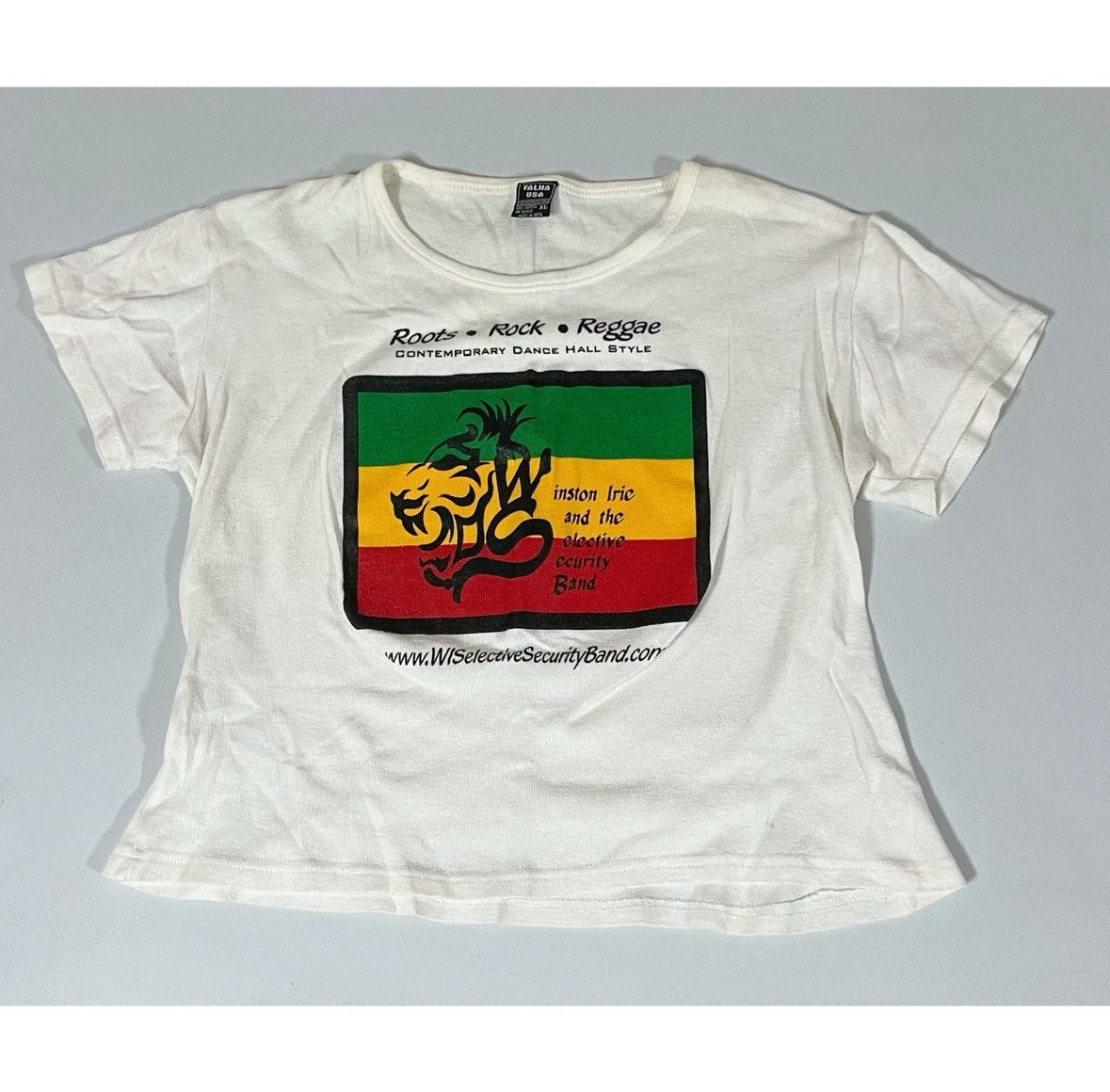 Vintage ‘Roots, Rock, Reggae’ Rasta Graphic T-Shirt Top Tee XL 💚💛❤️✨ Size XL / US 12-14 / IT 48-50 - 1 Thumbnail