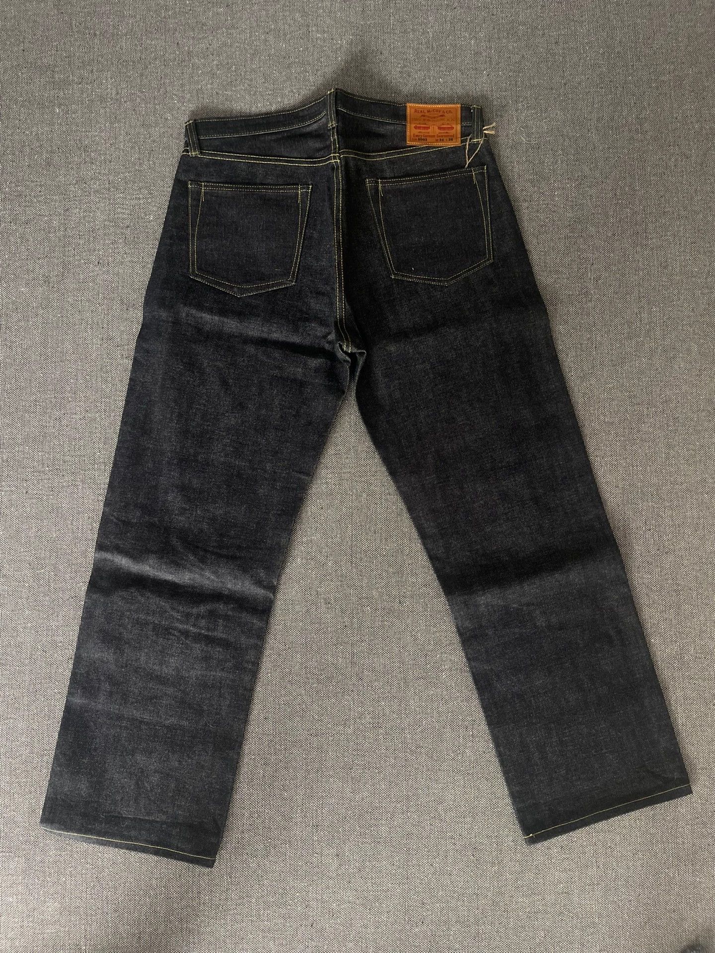 The Real McCoy's The Real Mccoy S003 Straight Olive Jeans 34 Size US 34 / EU 50 - 3 Thumbnail