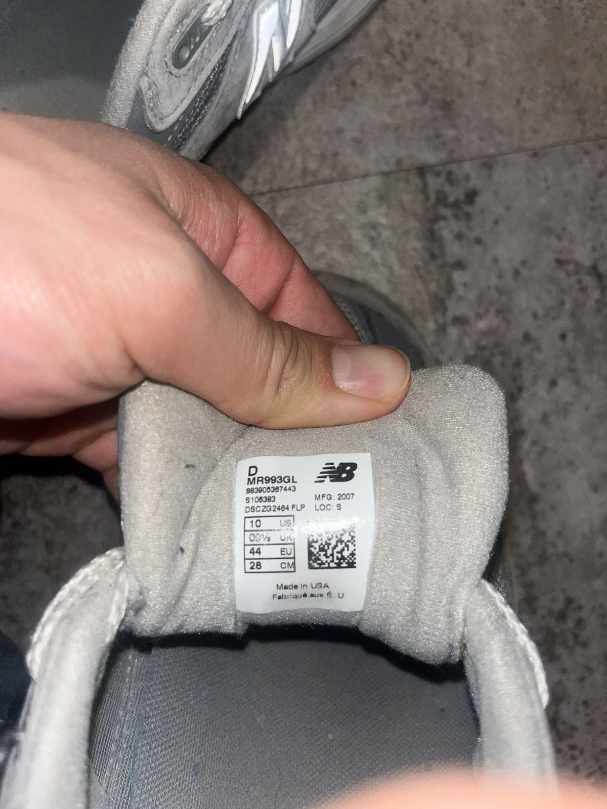 New Balance NB 993s Size US 10 / EU 43 - 6 Thumbnail