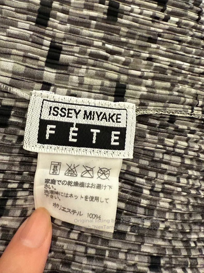 Issey Miyake Issey Miyake Mosaic Print Cardigan Coat Top Size M / US 6-8 / IT 42-44 - 9 Thumbnail