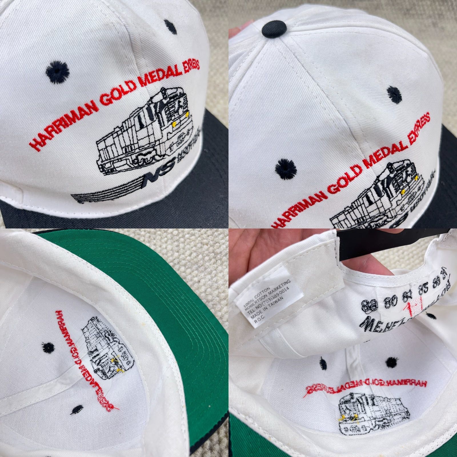 Vintage VINTAGE Trucker Hat Cap Norfolk Southern Railroad Harriman 90s Nike? Size ONE SIZE - 8 Thumbnail