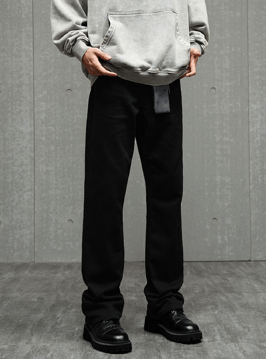 Japanese Brand × Vintage American retro straight flared jeans Size US 32 / EU 48 - 4 Thumbnail