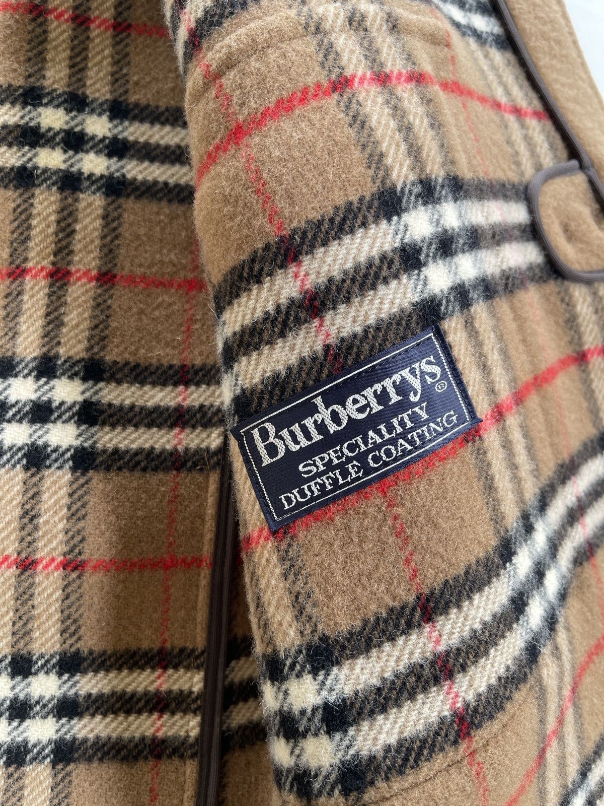 Burberry Vintage Burberrys Nova Checked England Duffle Coat Size US M / EU 48-50 / 2 - 14 Thumbnail