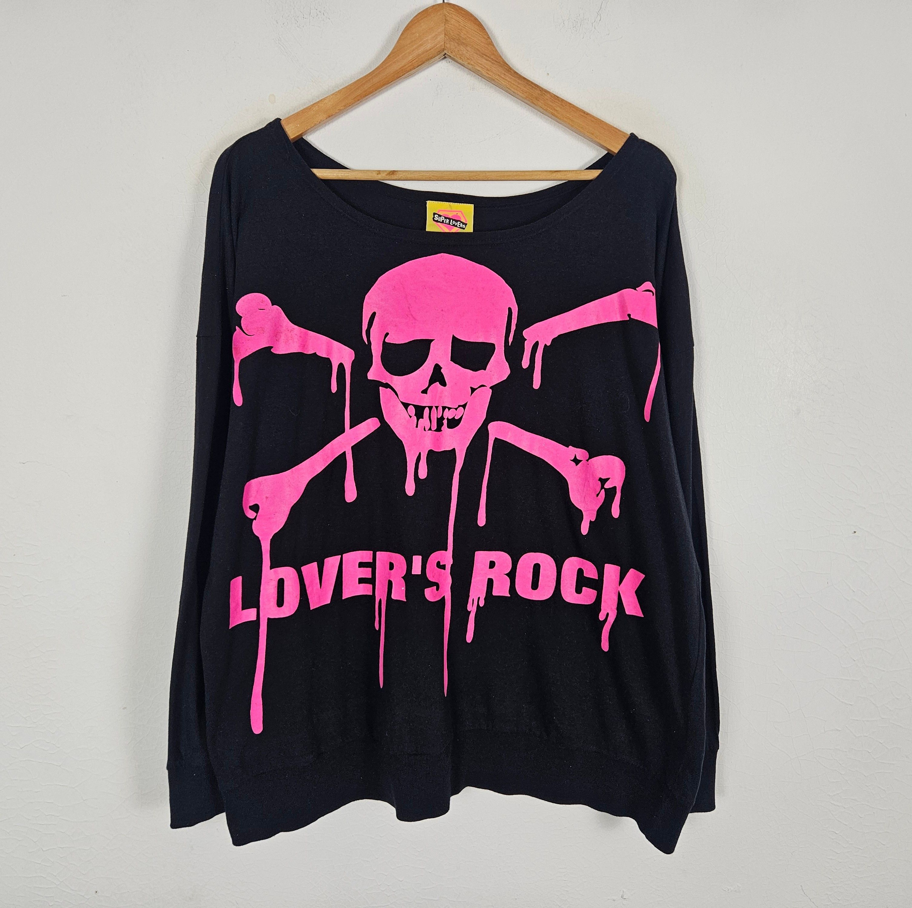 Japanese Brand SUPERLOVERS lovers rock japanese harajuku oversize shirt Size US XL / EU 56 / 4 - 2 Thumbnail
