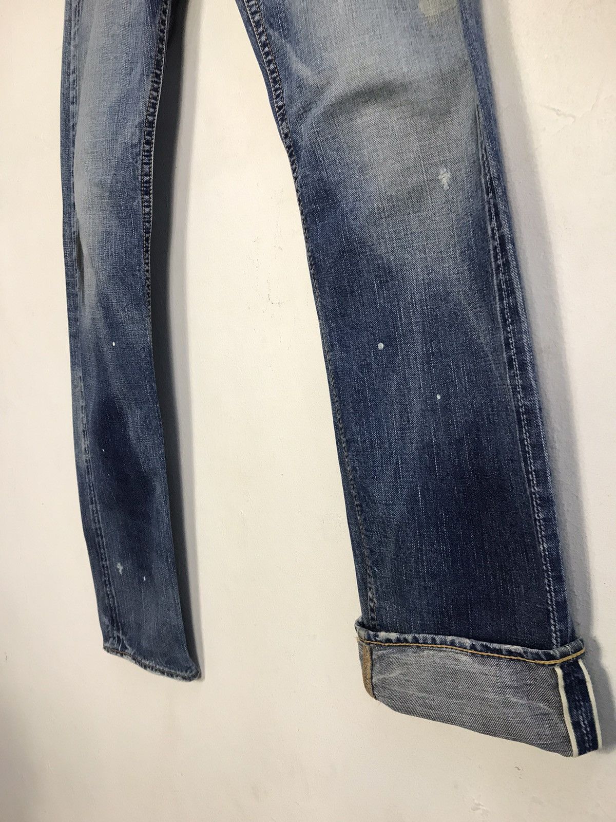 Japanese Brand × Johnbull × Vintage Vintage John Bull Selvedge Workwear Design Denim Jeans Size US 30 / EU 46 - 5 Thumbnail