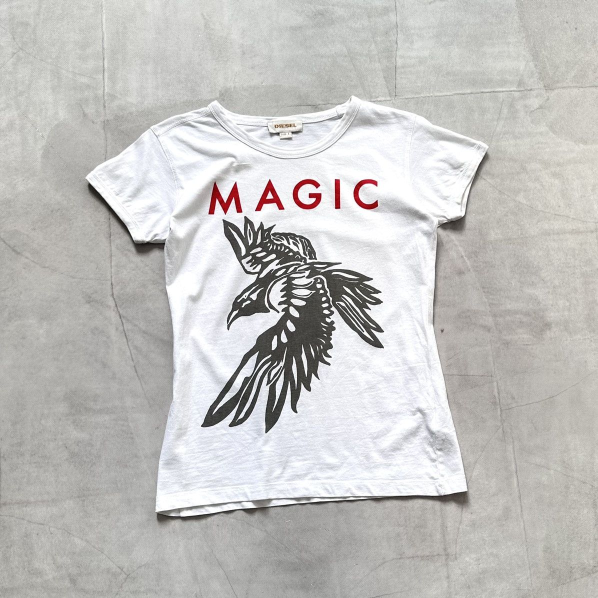 Diesel Vintage Diesel Magic Crow Print T Shirt Hysteric Glamour Size L / US 10 / IT 46 - 1 Thumbnail