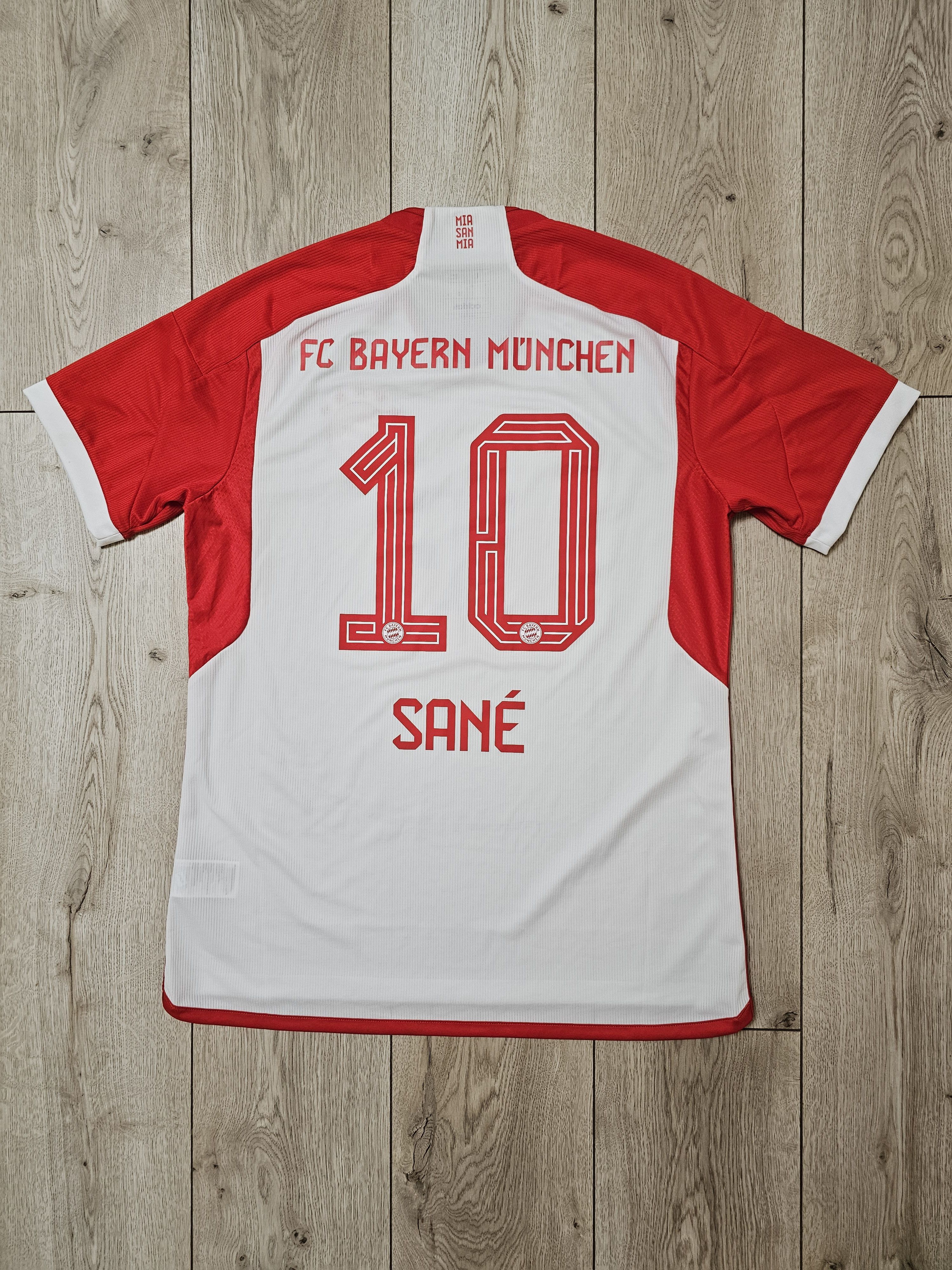 Adidas BAYERN MUNICH 2023 2024 HOME SANE FOOTBALL SOCCER JERSEY Size US L / EU 52-54 / 3 - 1 Thumbnail