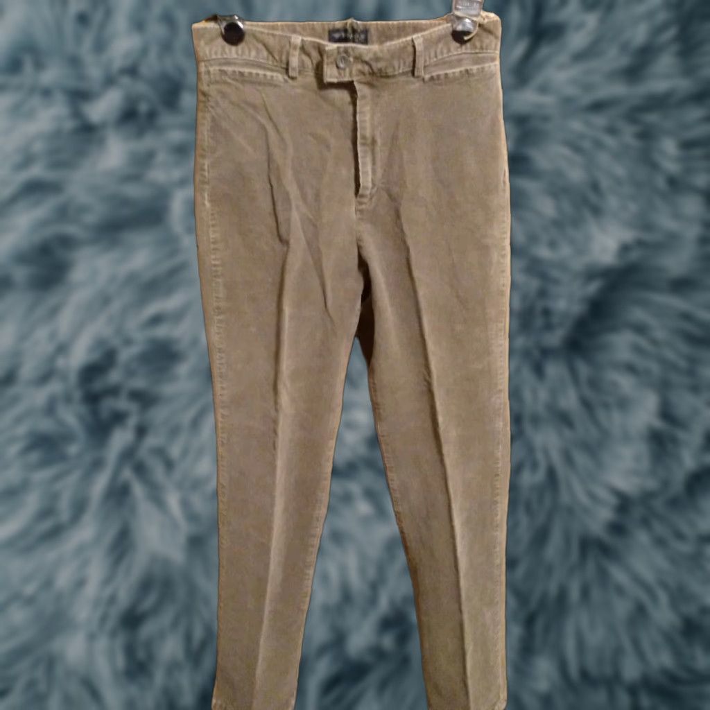 Dockers VINTAGE Dockers Pants stretch SZ. 6-28" X 29" BROWN CASUAL CORDUROY Size 28" / US 6 / IT 42 - 1 Thumbnail