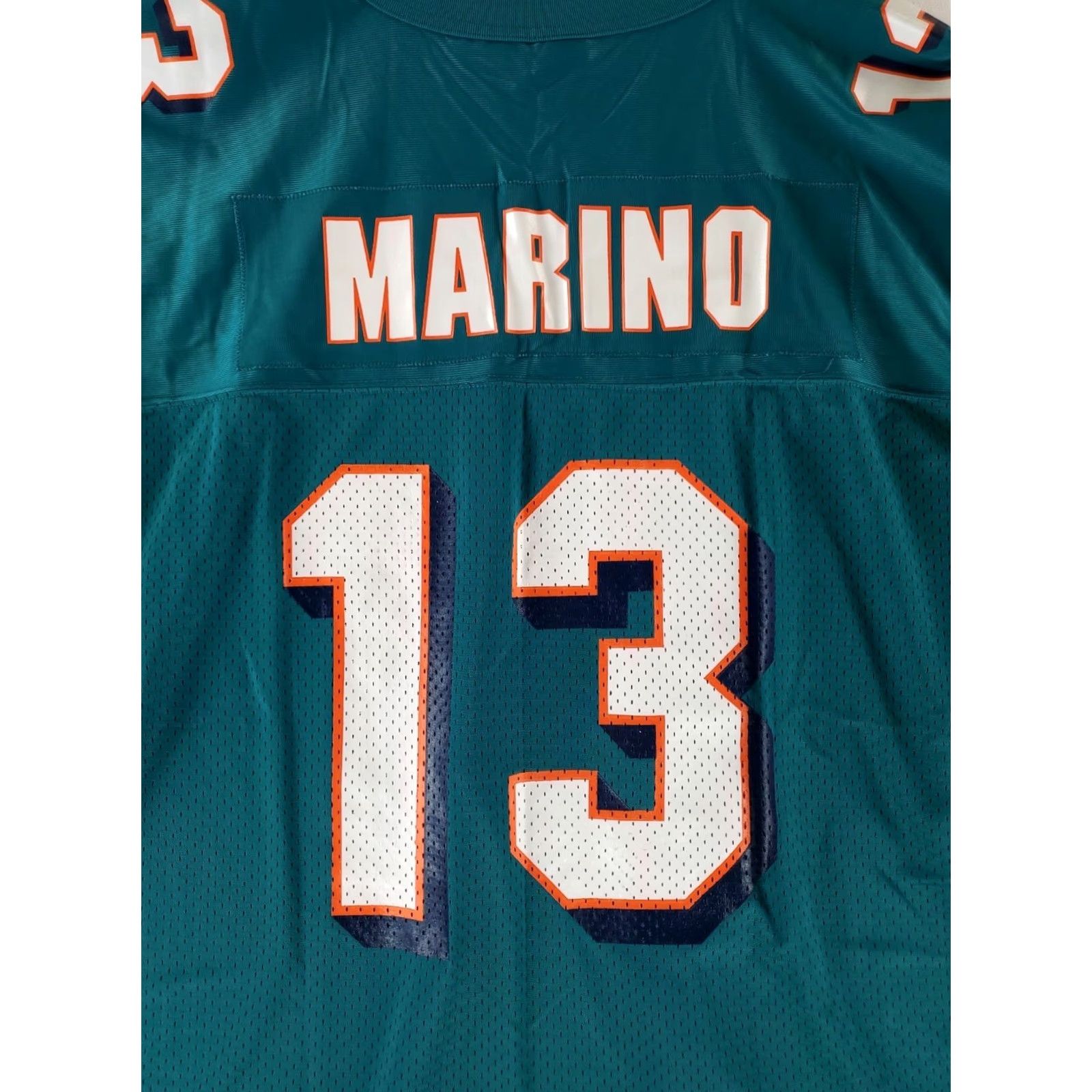 Starter VINTAGE Starter Dan Marino Miami Dolphins Jersey 13 Teal Mens XXXL 90s Jersey Size US XXL / EU 58 / 5 - 6 Thumbnail