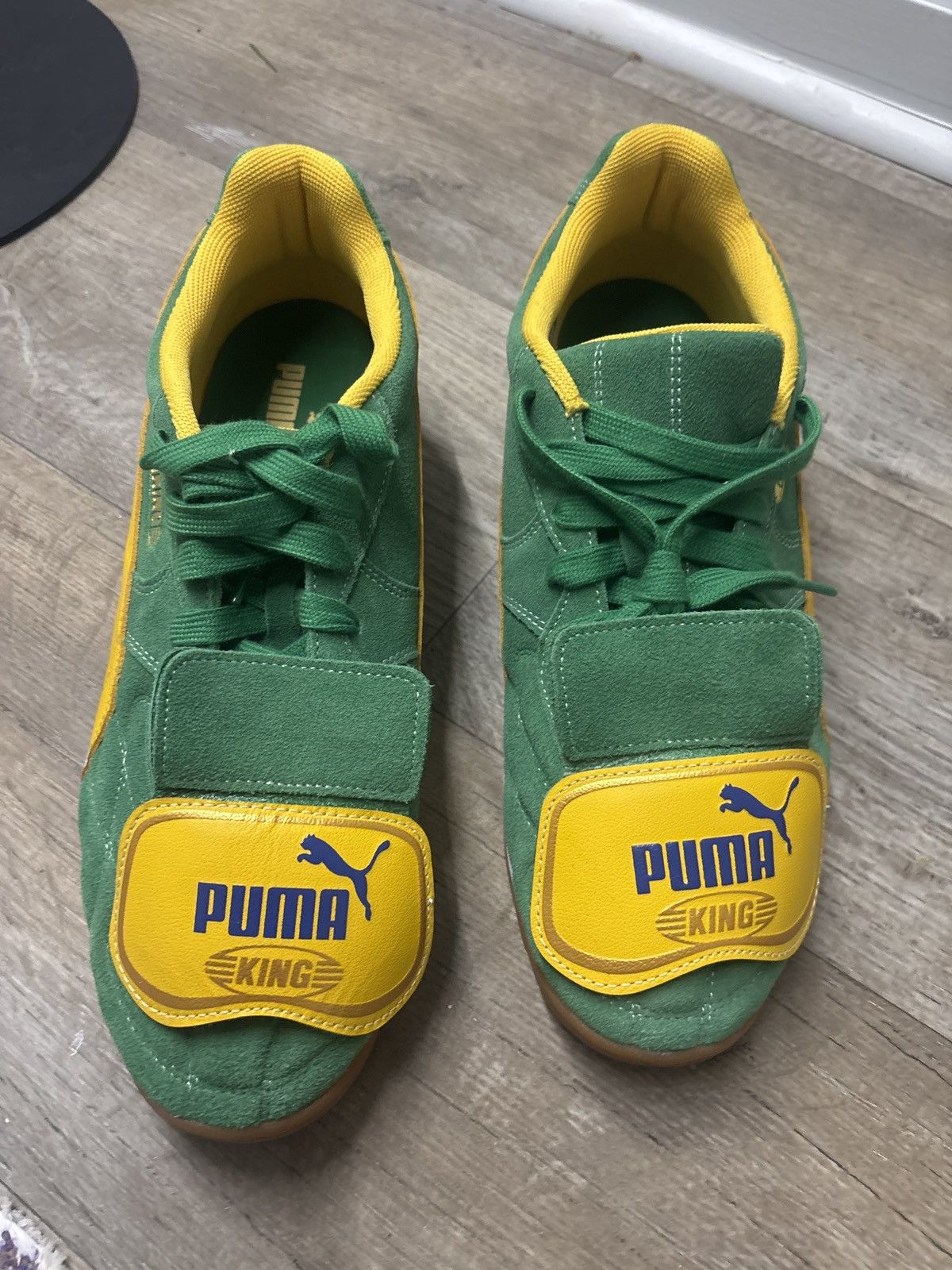 Puma Puma king indoor royalty ‘archive green yellow sizzle’ Size US 13 / EU 46 - 1 Thumbnail