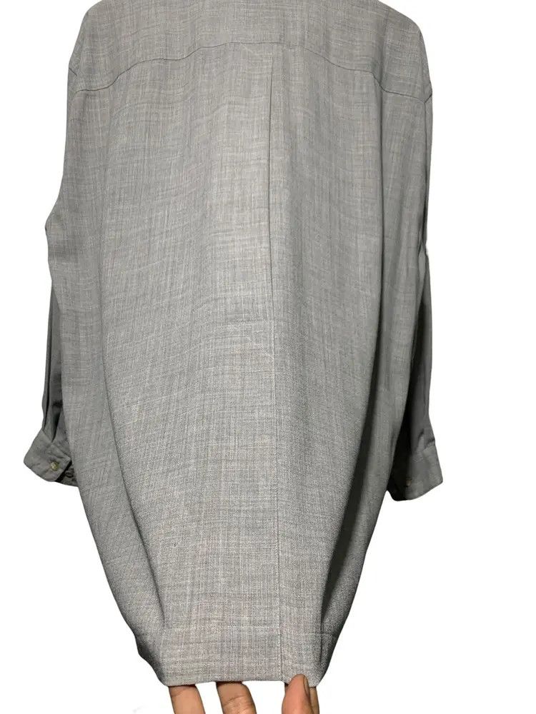 Issey Miyake Issey Miyake hidden button linen shirt Size US XL / EU 56 / 4 - 6 Thumbnail
