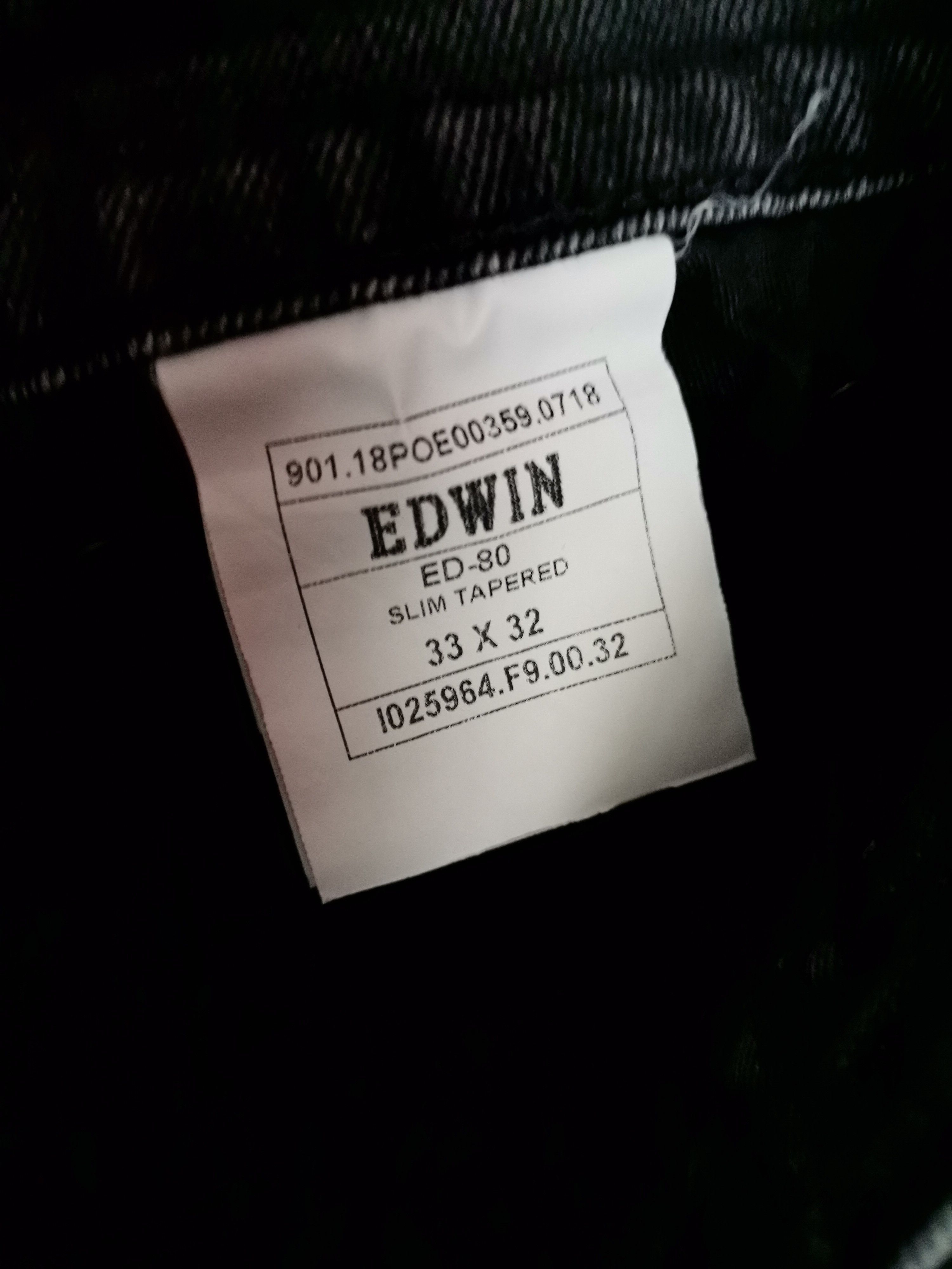 Edwin Edwin Ed-80 Jeans Size US 33 - 3 Thumbnail